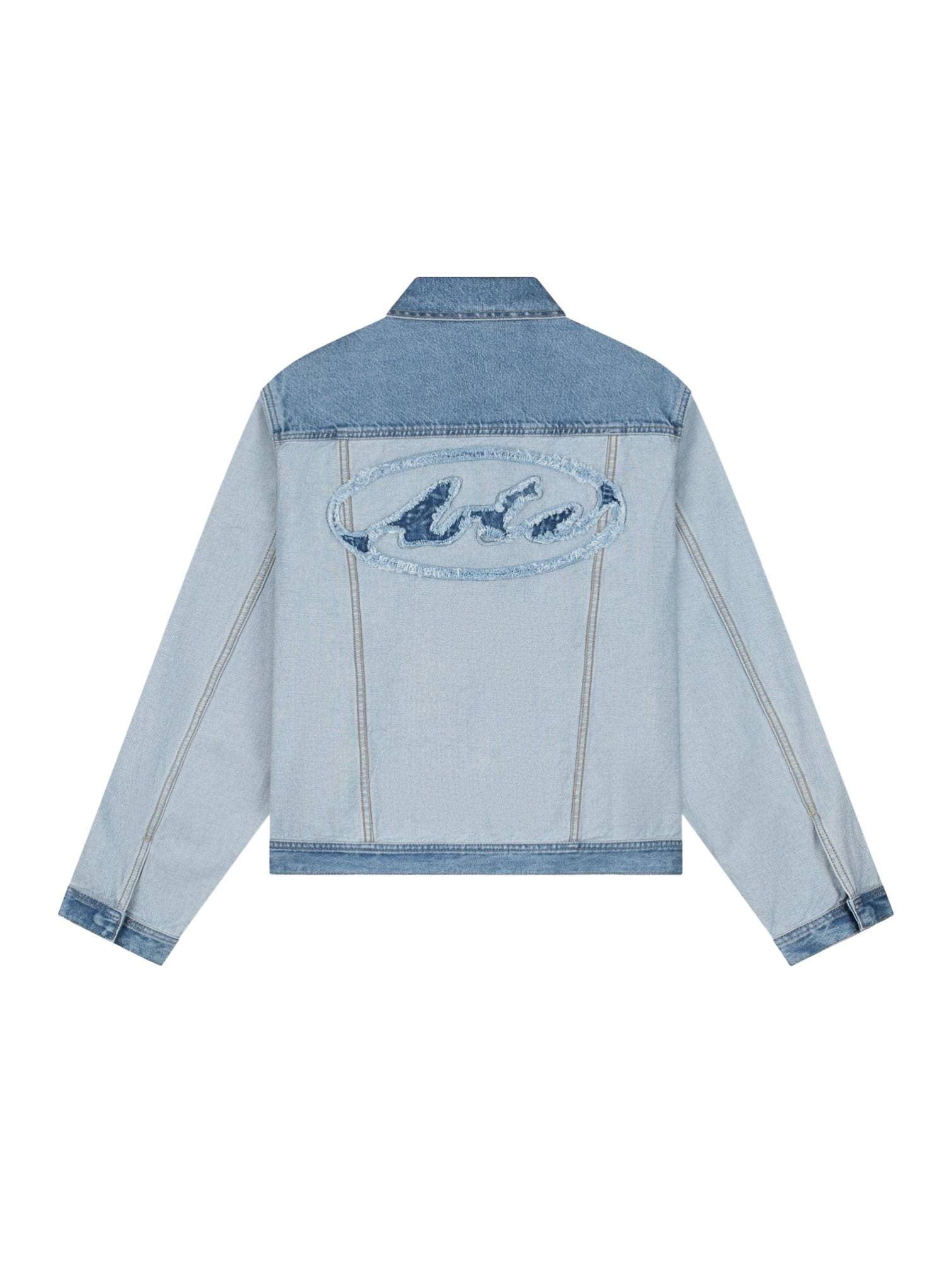 Arte Antwerp Denim Inside/Out Jacket Denim Jacket - denim bleach