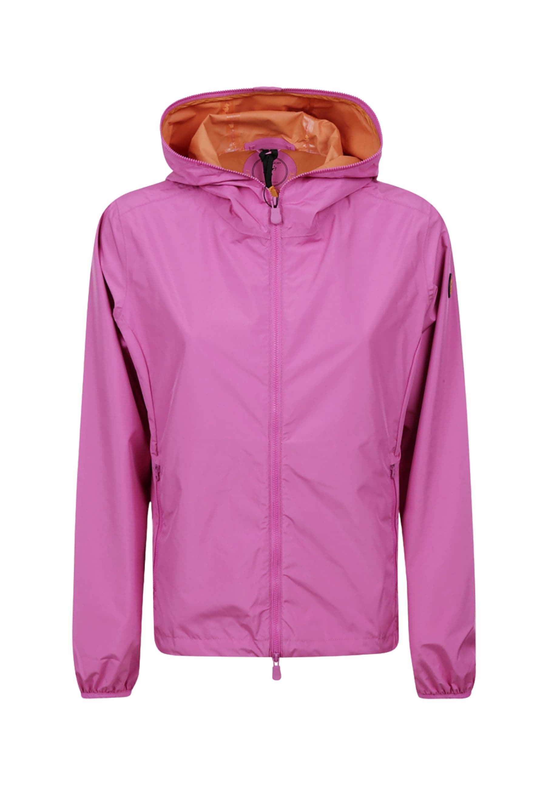 Jacket with hood Woman Save The Duck Star Fuchsia Pink