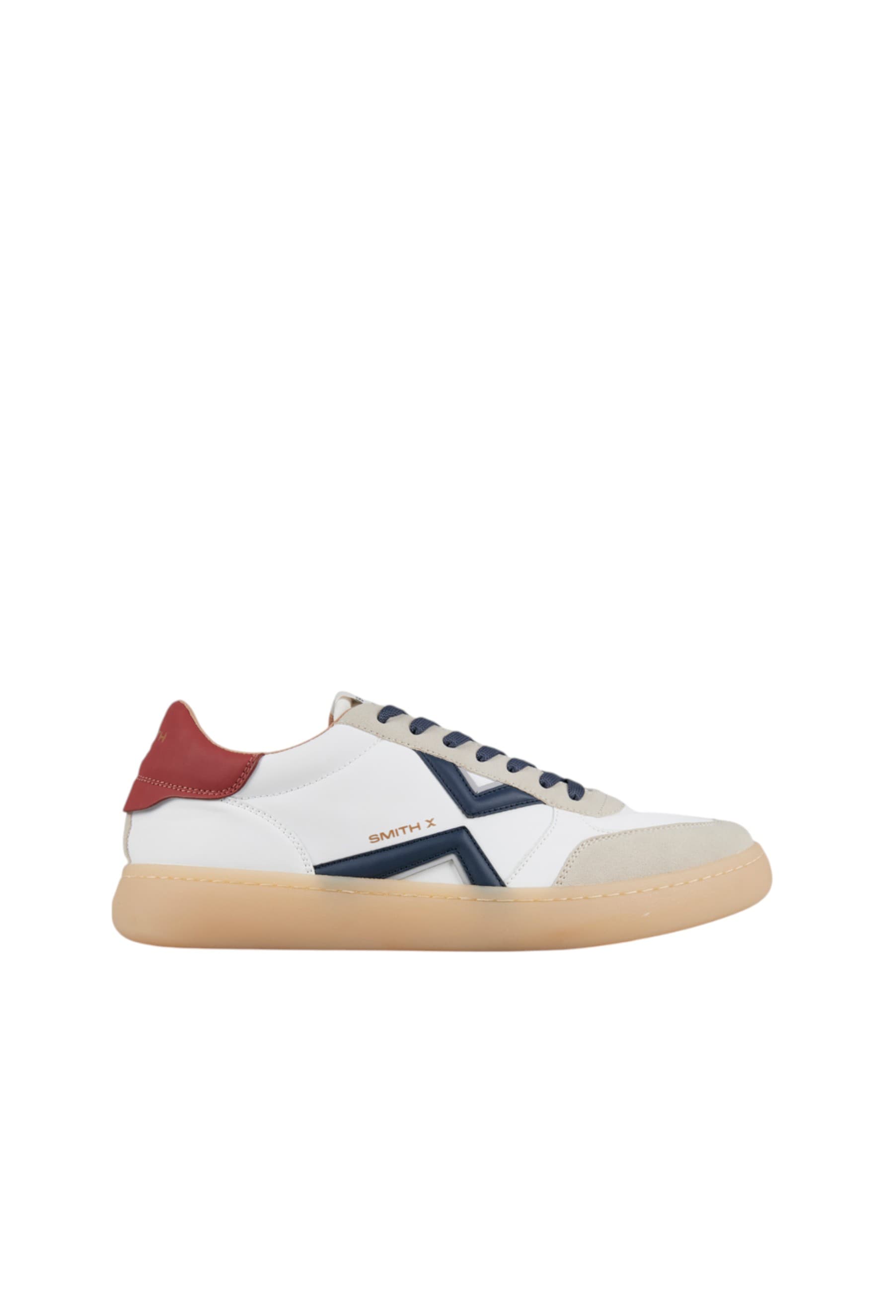 sxbcocm-9602-wrd Alexander Smith Men's White Leather