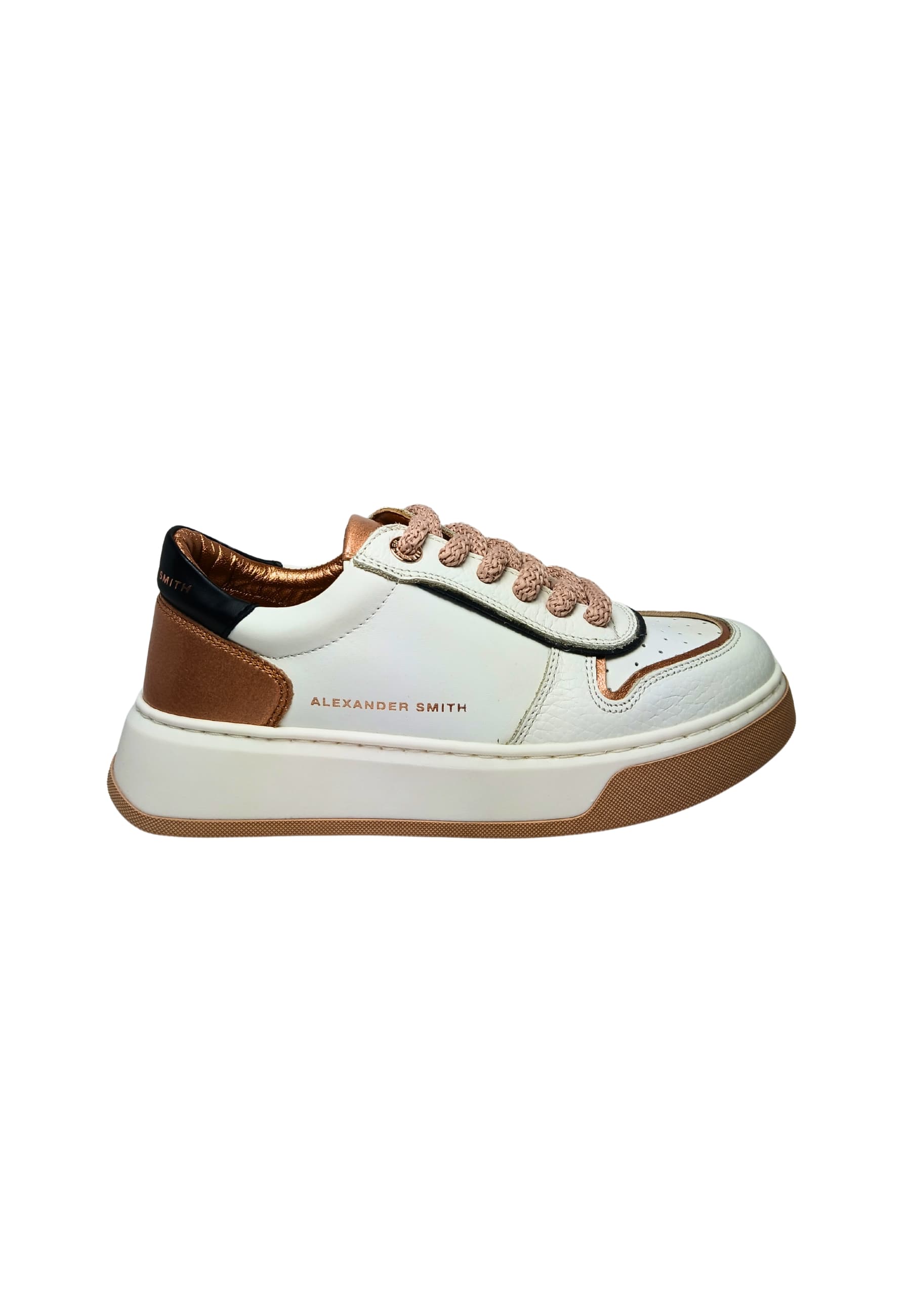 Women's Shoes Alexander Smith Sneakers Harrow Woman-White Copper