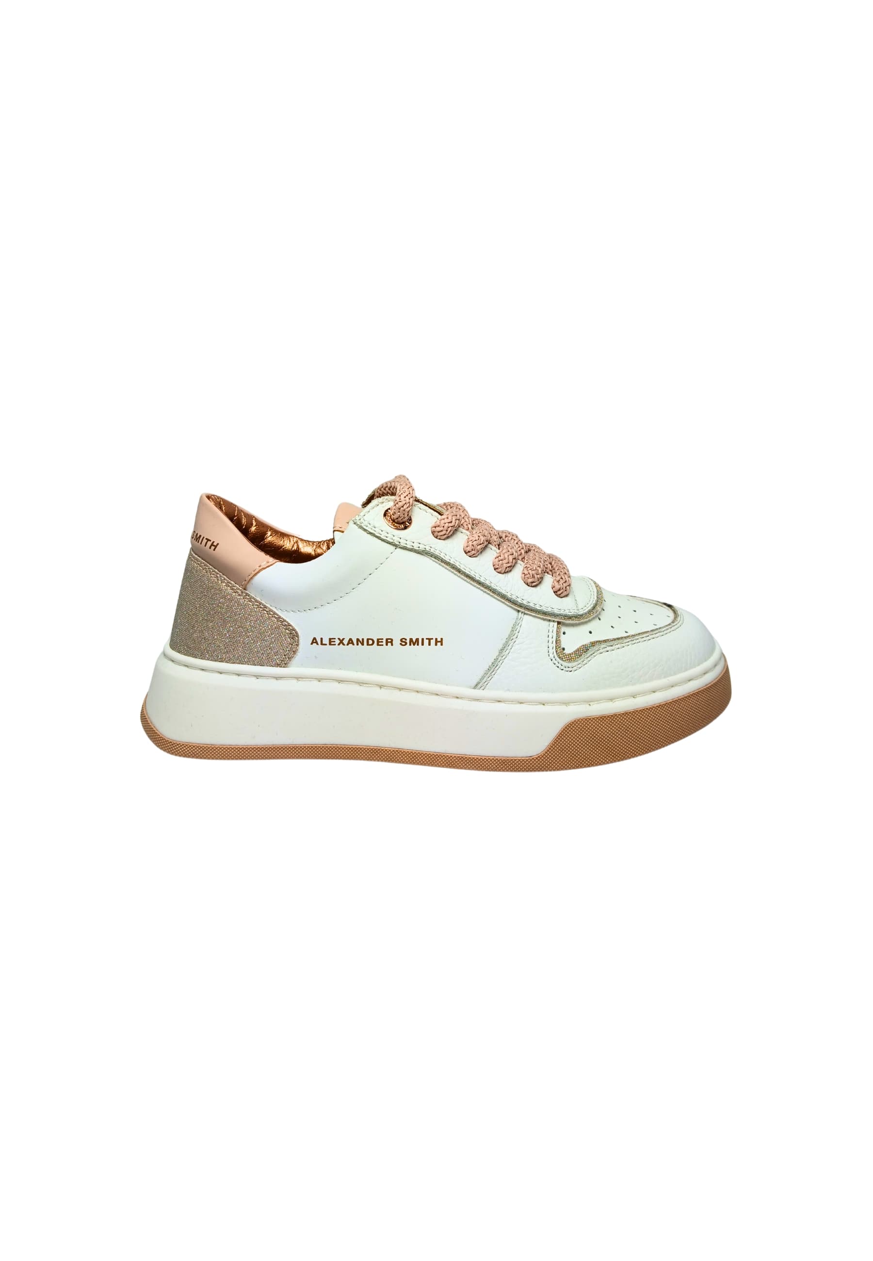 Women's Shoes Alexander Smith Sneakers Harrow-White Nude