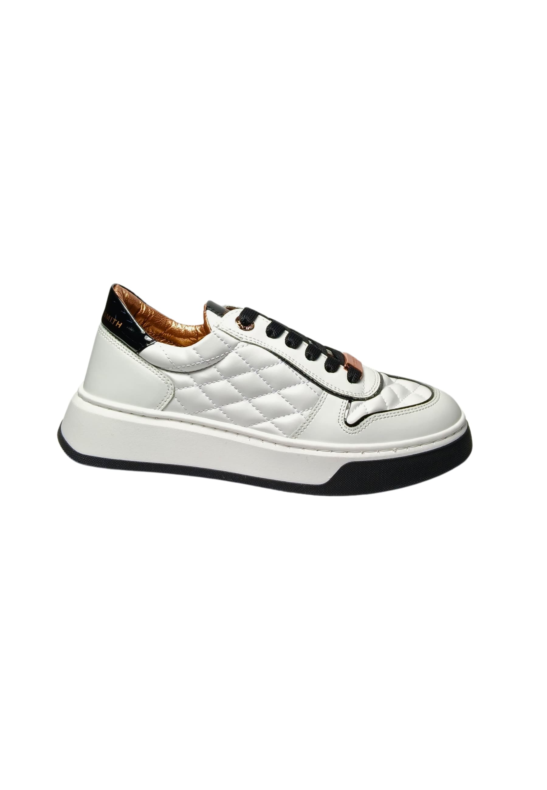 Women's Shoes Alexander Smith Harrow Woman-White Black