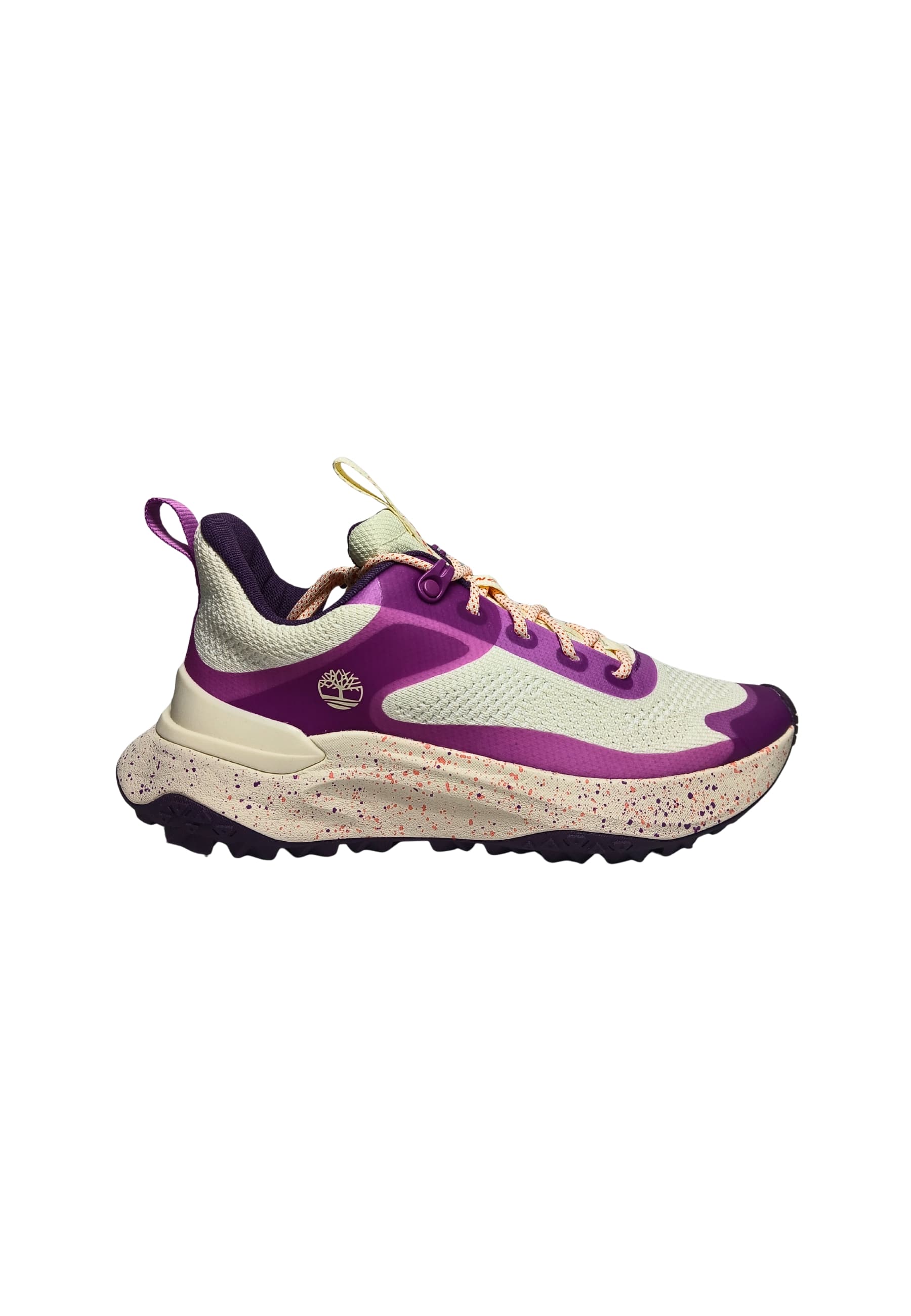 Women's Shoes Timberland Motion Access Low Lace Sneaker Nat W Bright Purple