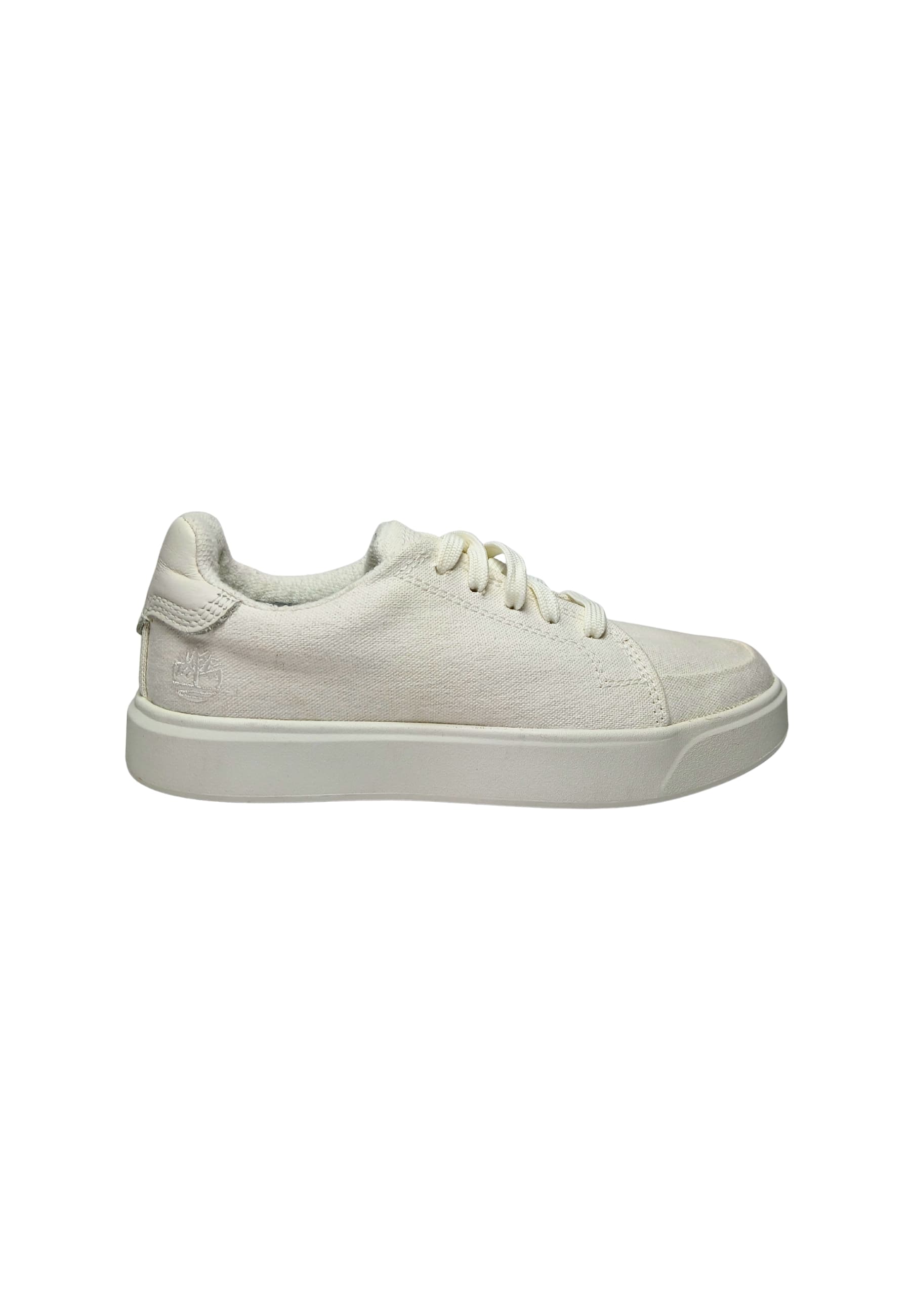 Women's Shoes Timberland Emerson Street Low Lace Sneaker White Canvas