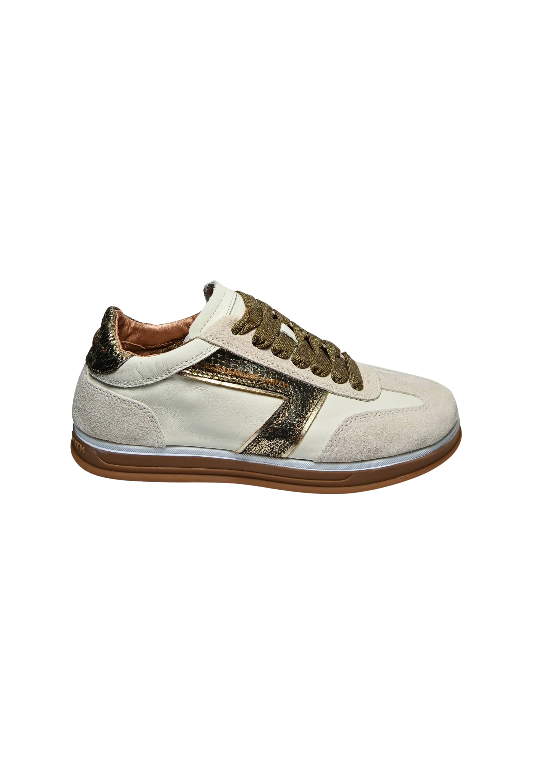 TMW_9811_WGD Alexander Smith Women's White Leather