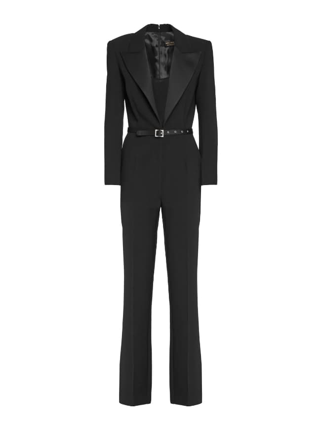 tuxedo in enver satin Simona Corsellini
