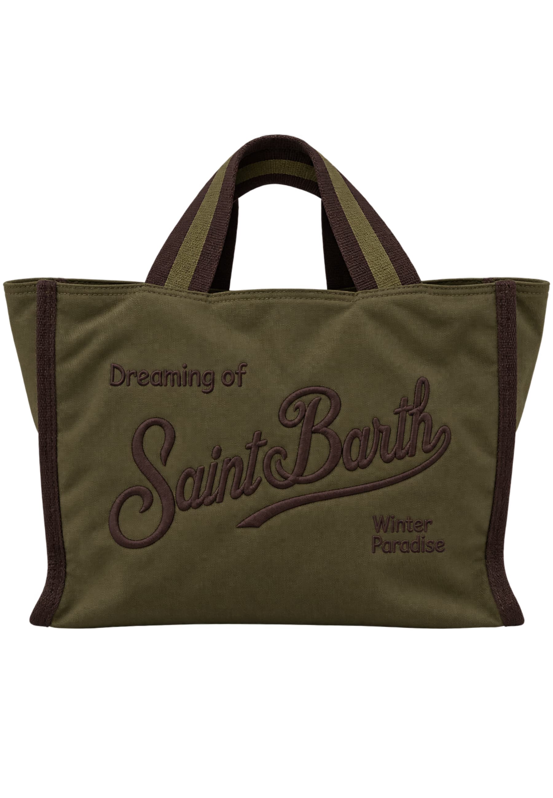 large bag Saint Barth velvet inserts