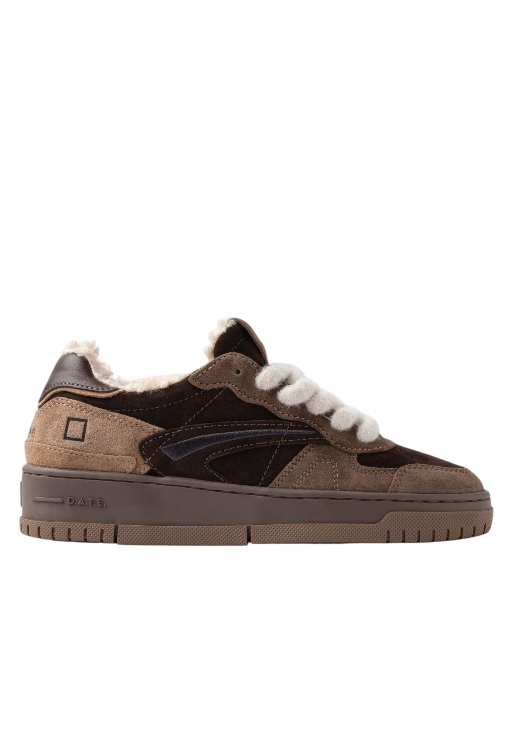 w431-tp-mn-ch Date Women's Suede Brown