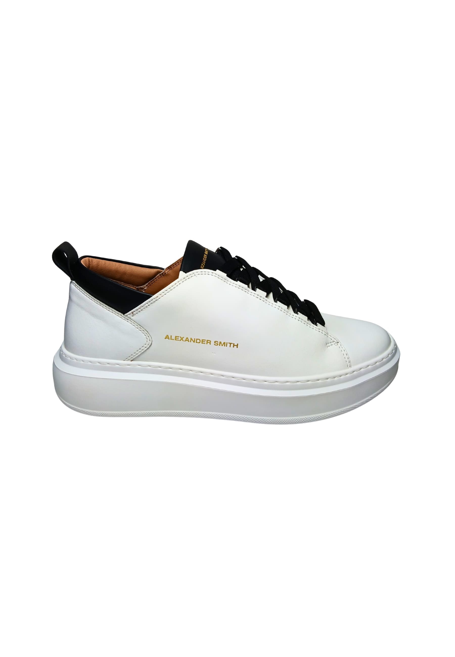 Men's Shoes Alexander Smith Wembley Man White Black