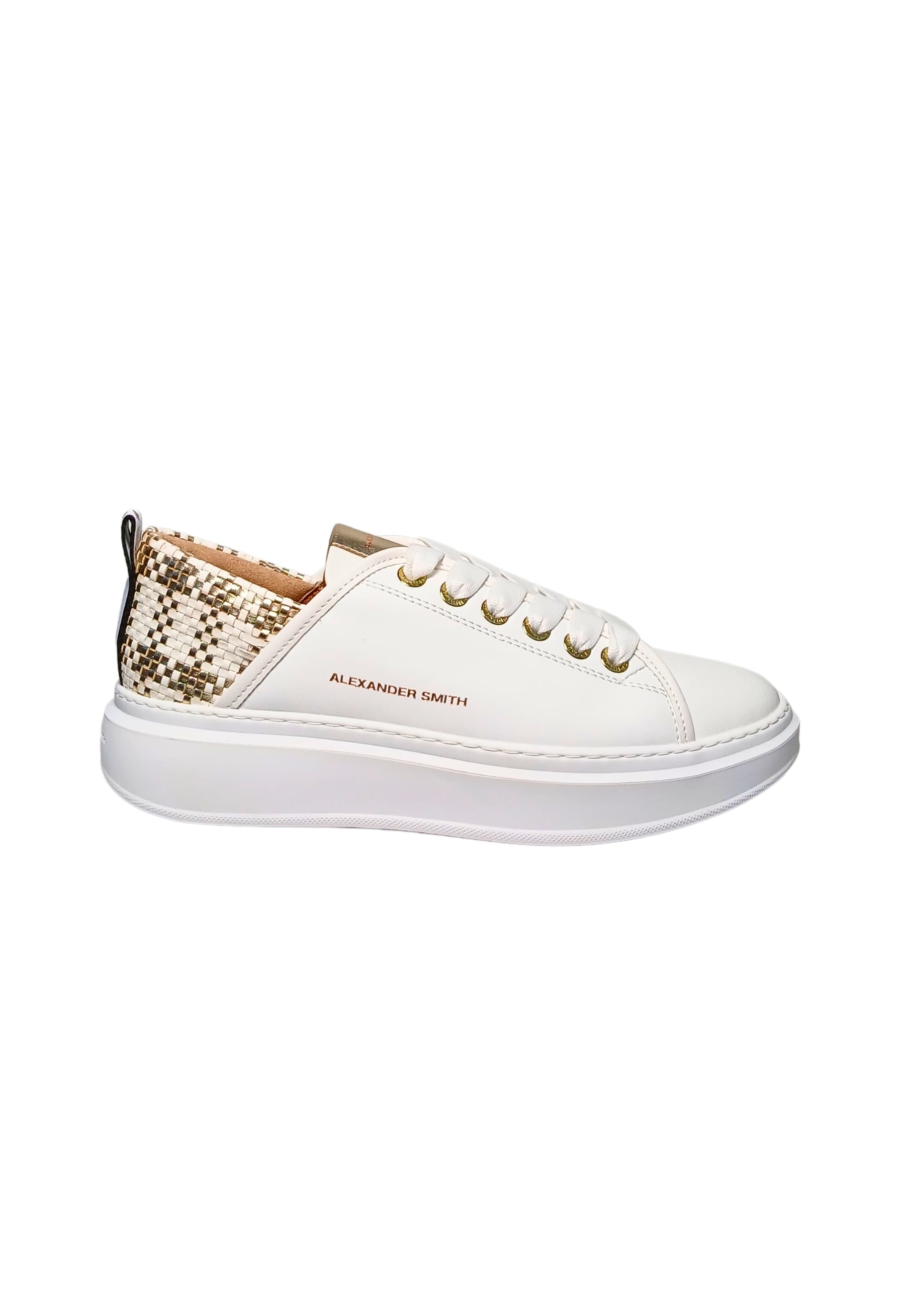 Women's Shoes Alexander Smith Wembley Woman-White Gold