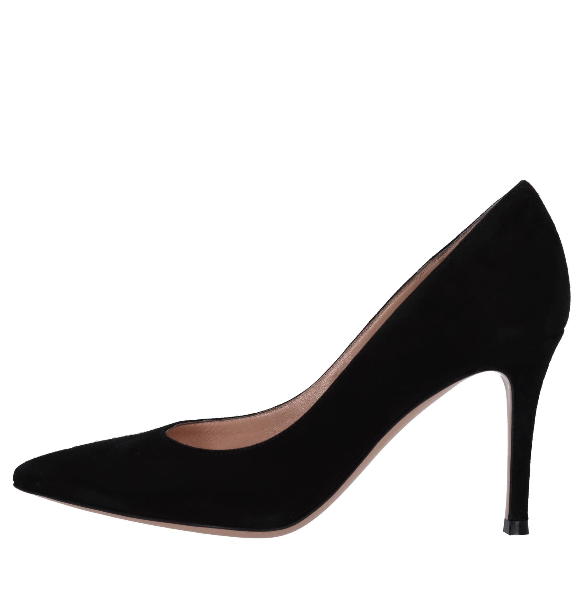 Gianvito Rossi With Heel Black