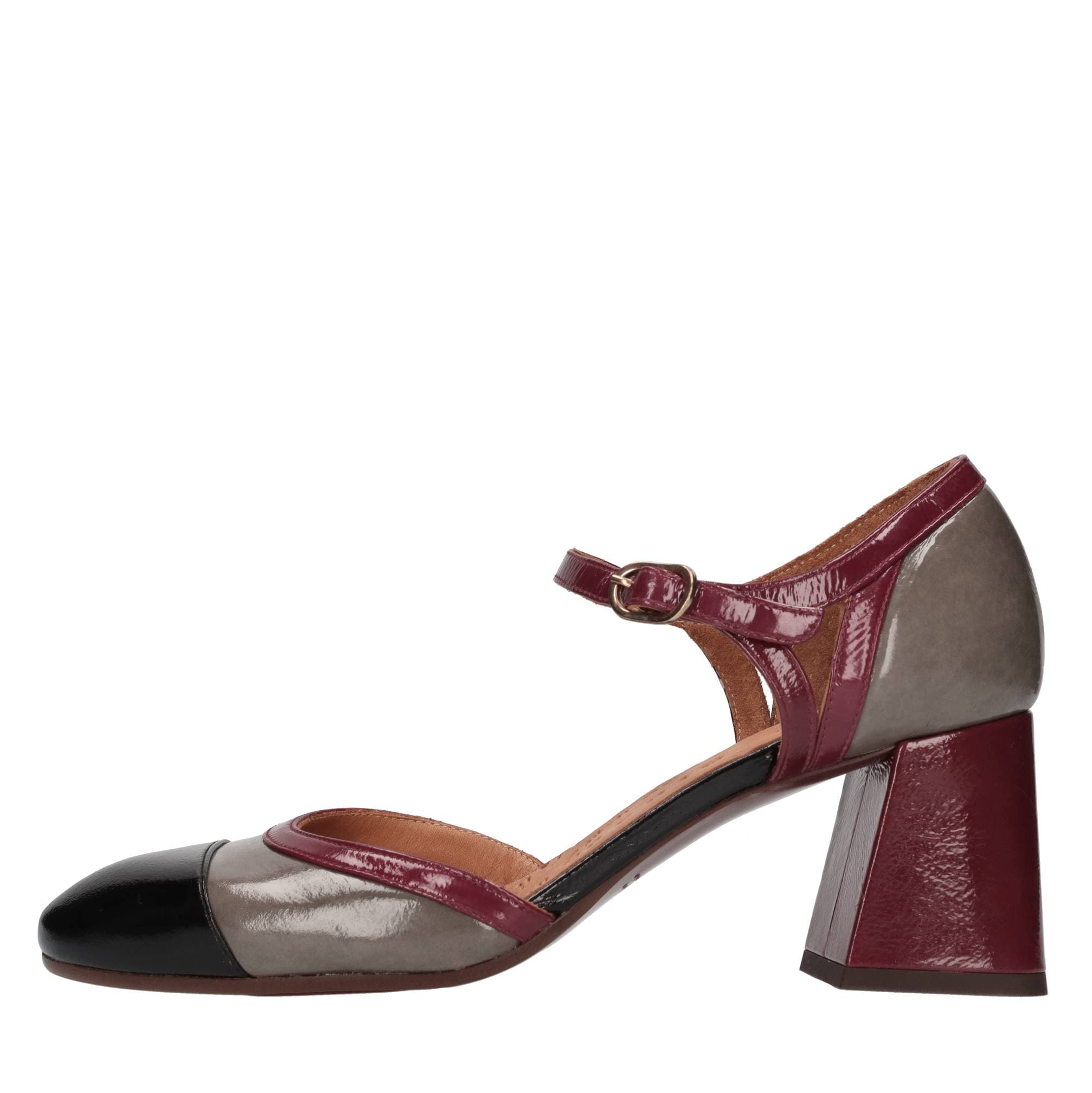 GUERA SUCRE leather court shoes — Multicolour
