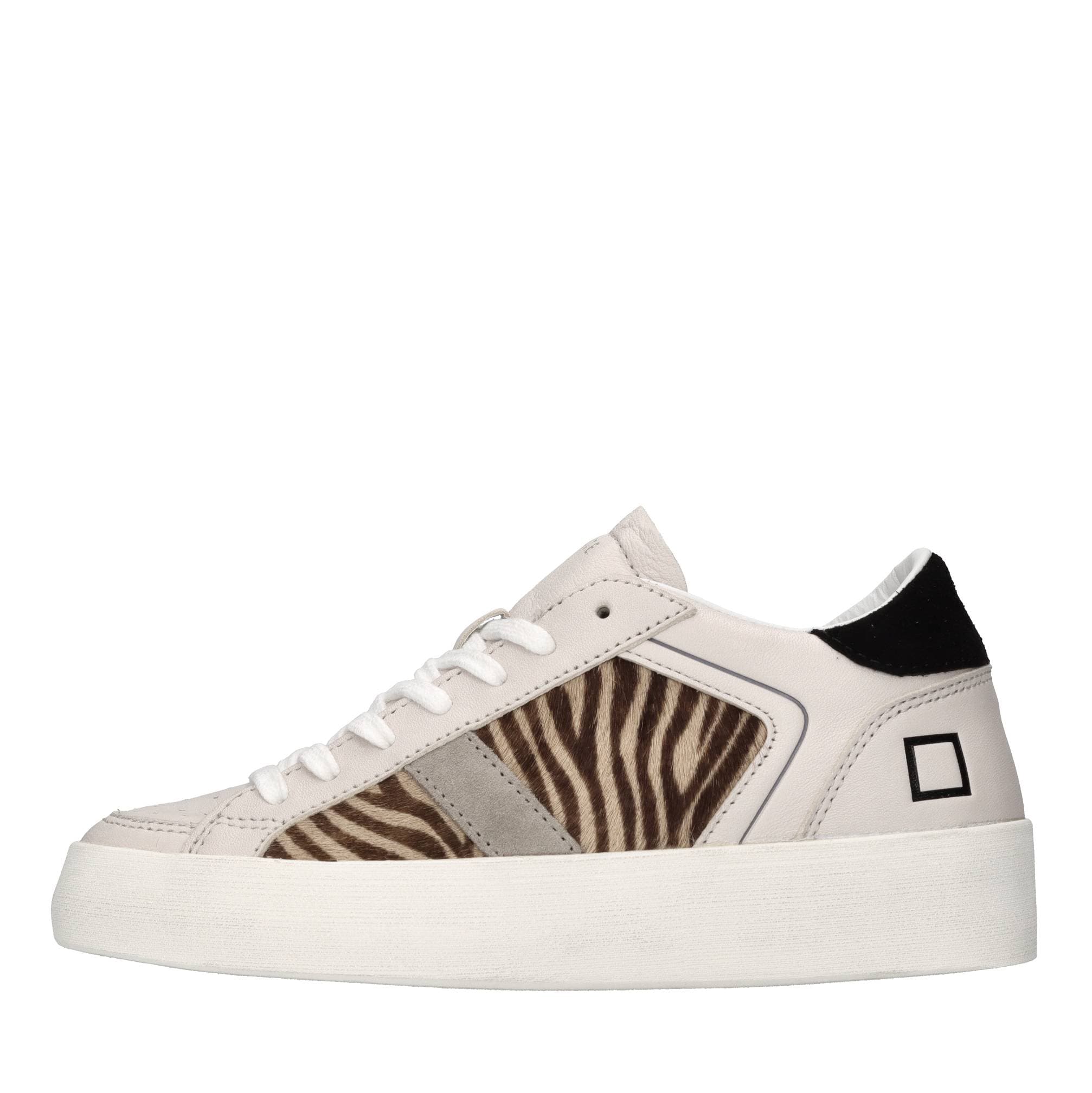 Leather, suede, and ponyhide sneakers — Multicolour