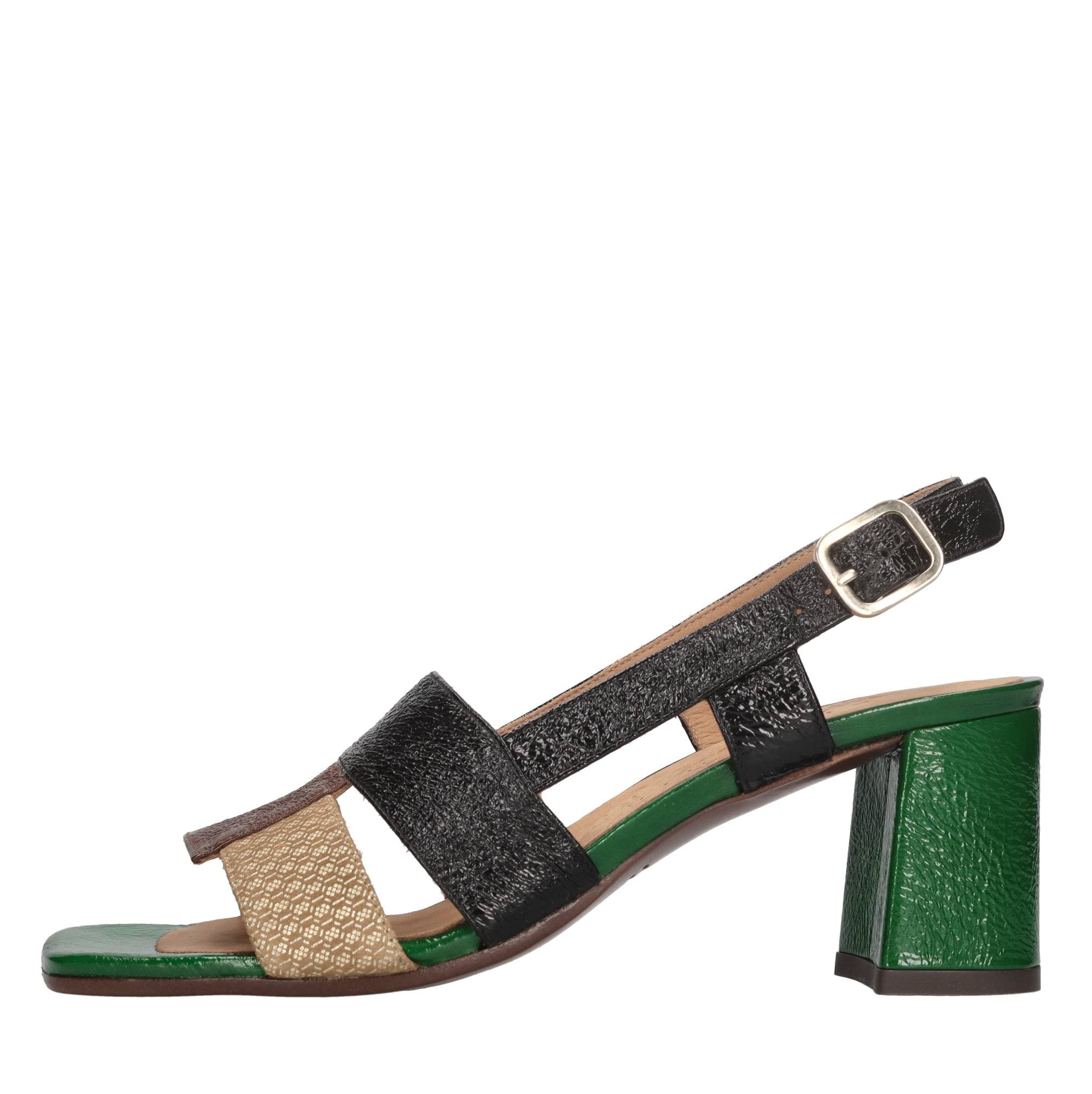 Lyza leather sandals — Multicolour
