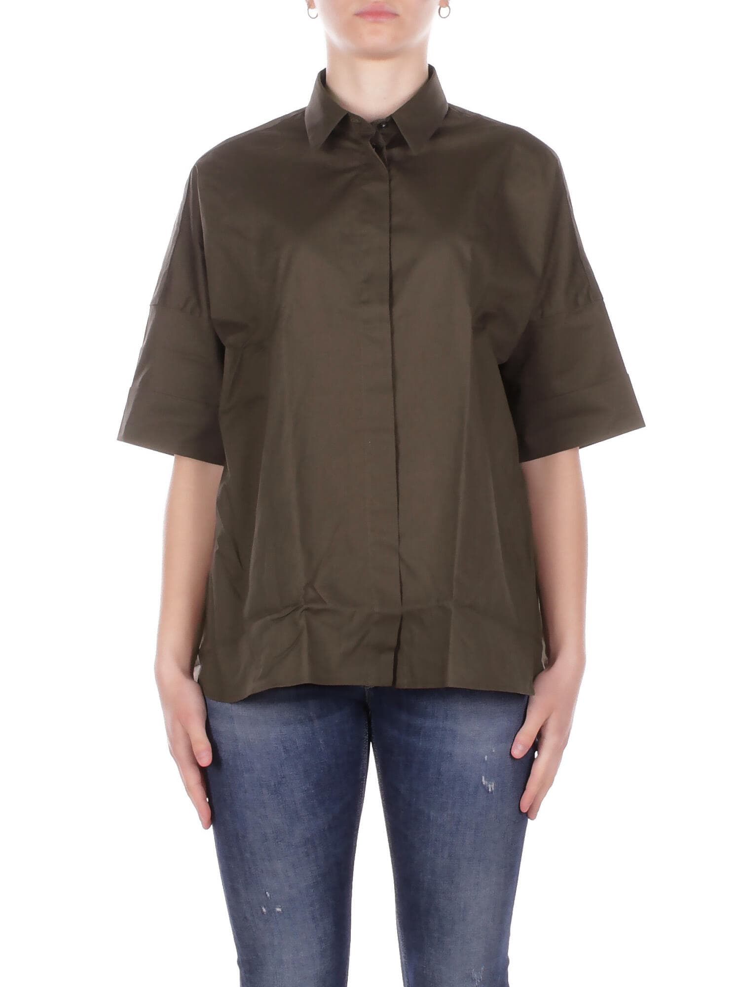 Fay Shirts Green