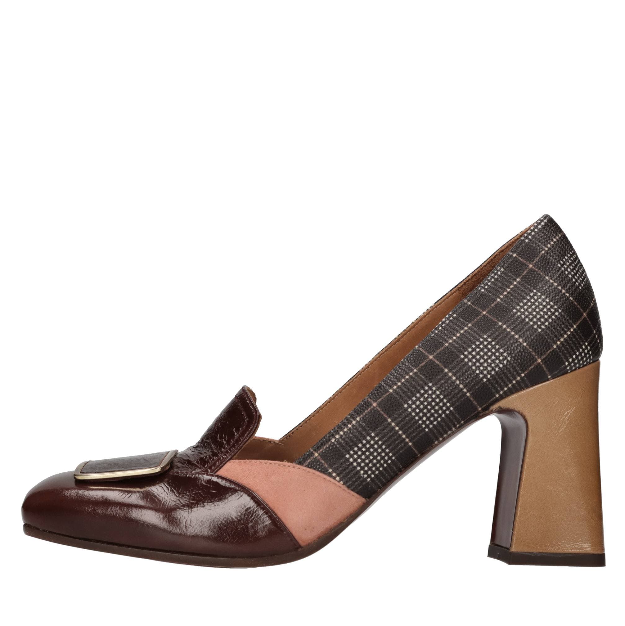 Leather loafers — Multicolour