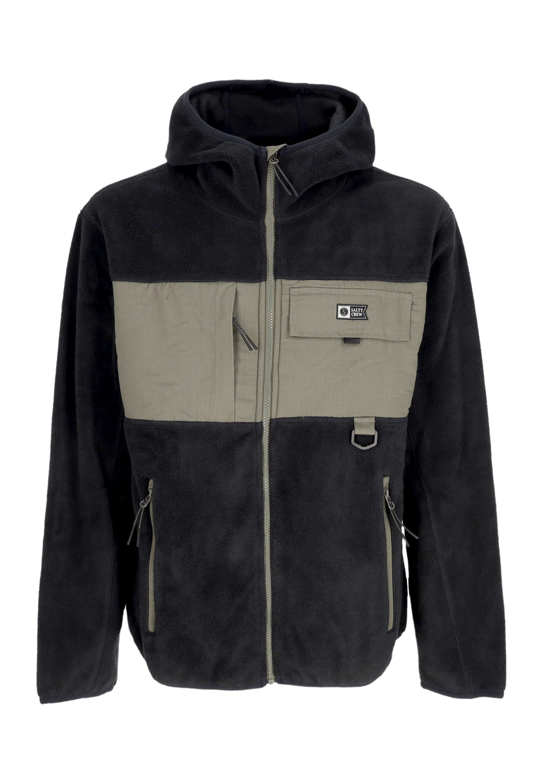 Hoodie Zip Man Tundra Polar Fleece Hoodie Black