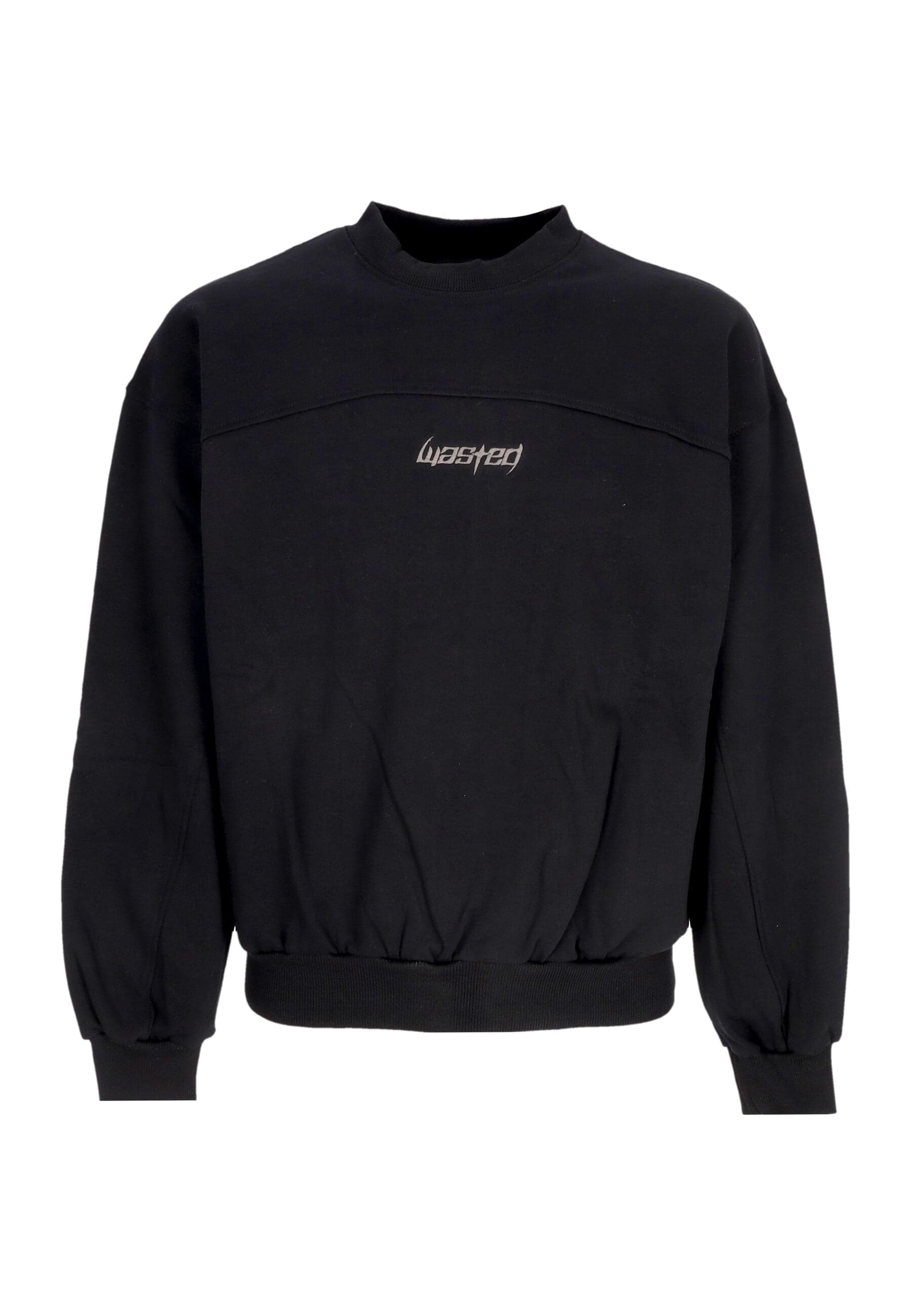Crewneck Man Switchblade Boxy Crewneck Black