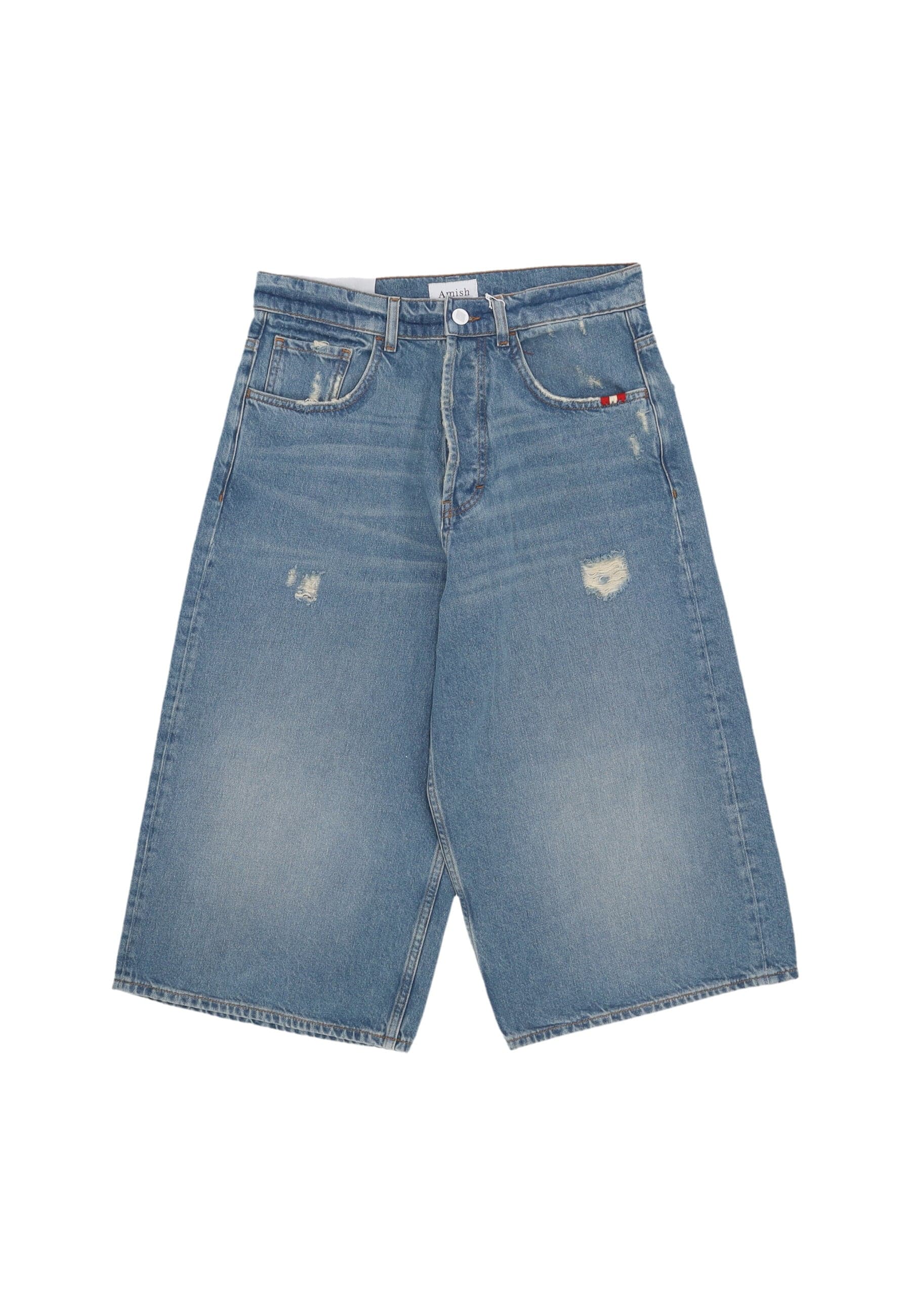 Jeans Corto Uomo Huge Denver Bermuda Light Denim