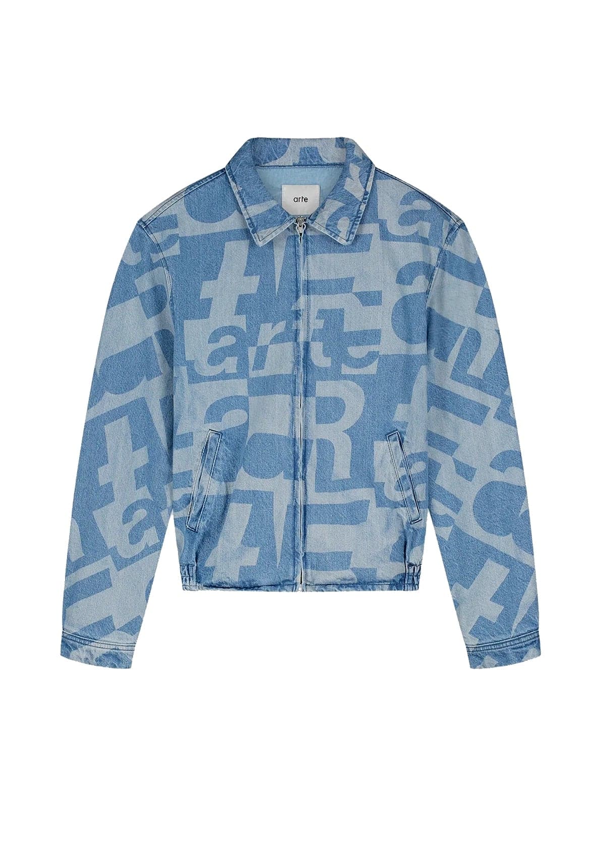 Jacket Jeans Men Denim Allover Jacket Raw Denim