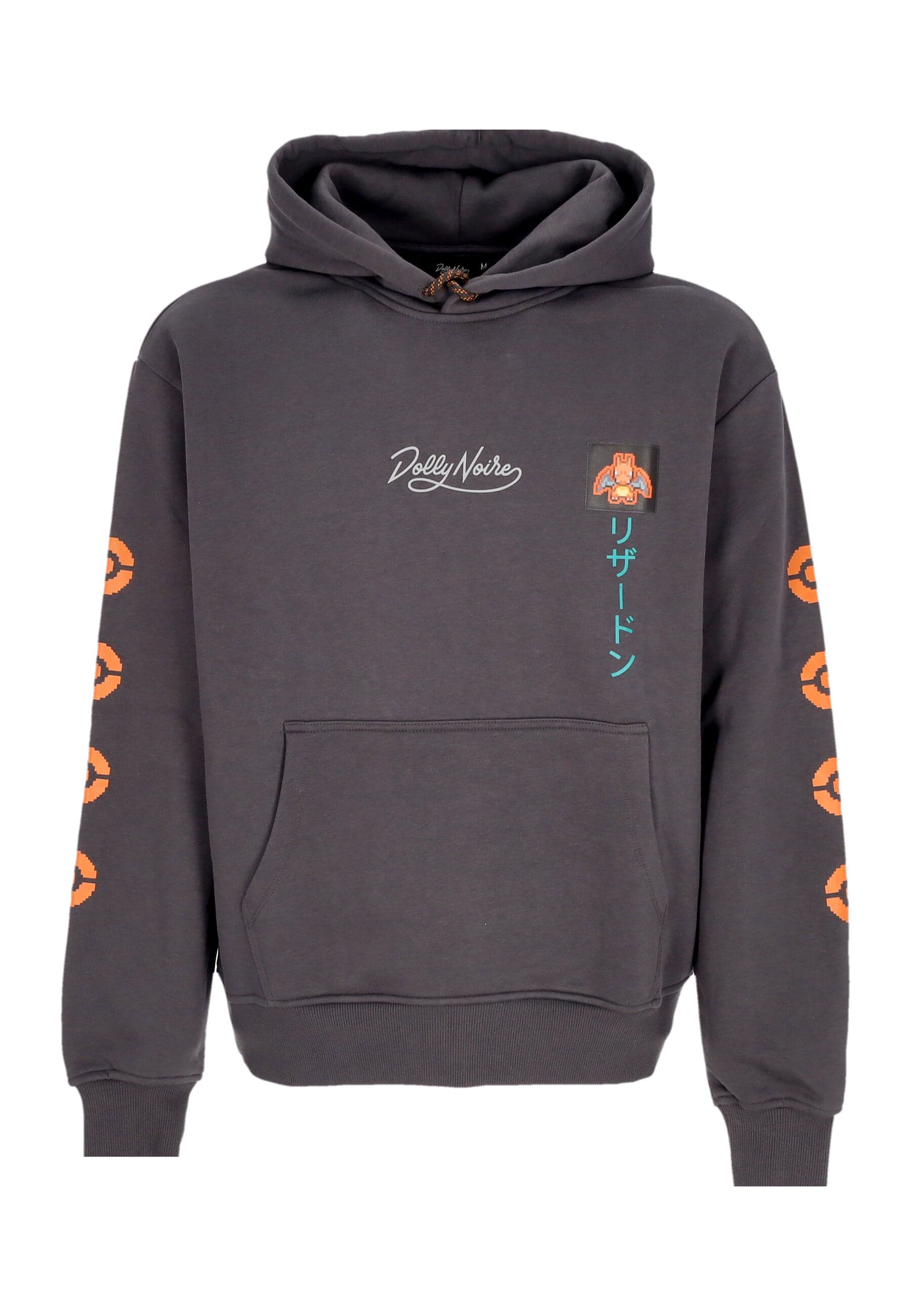 Men's hoodie Charizard Evolution Hoodie Antracite