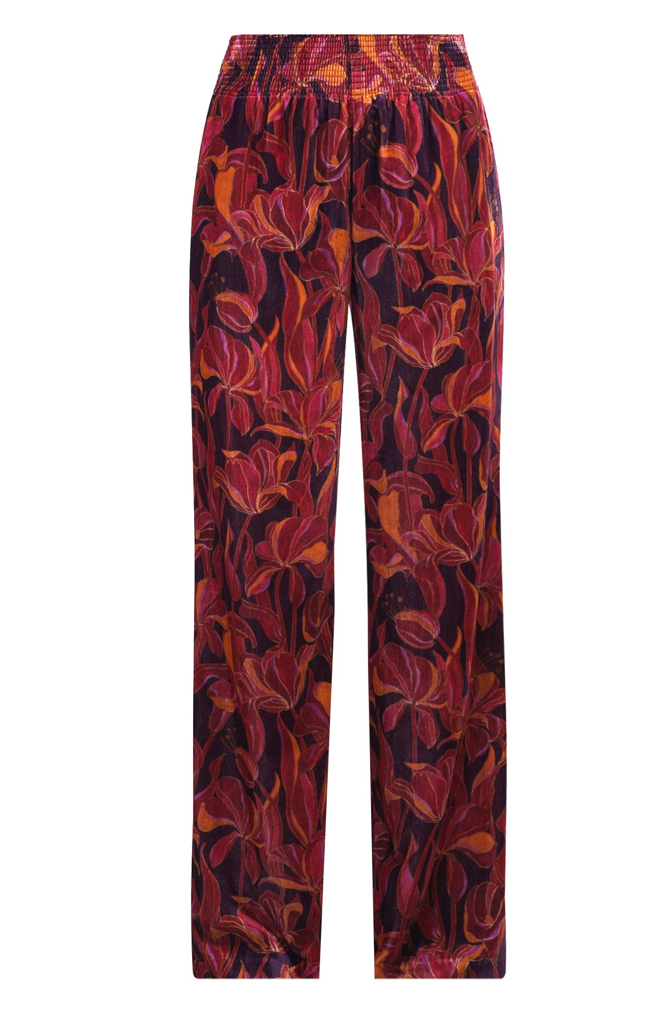 Maliparmi - Trousers - 460720 - Fantasia Bordeaux