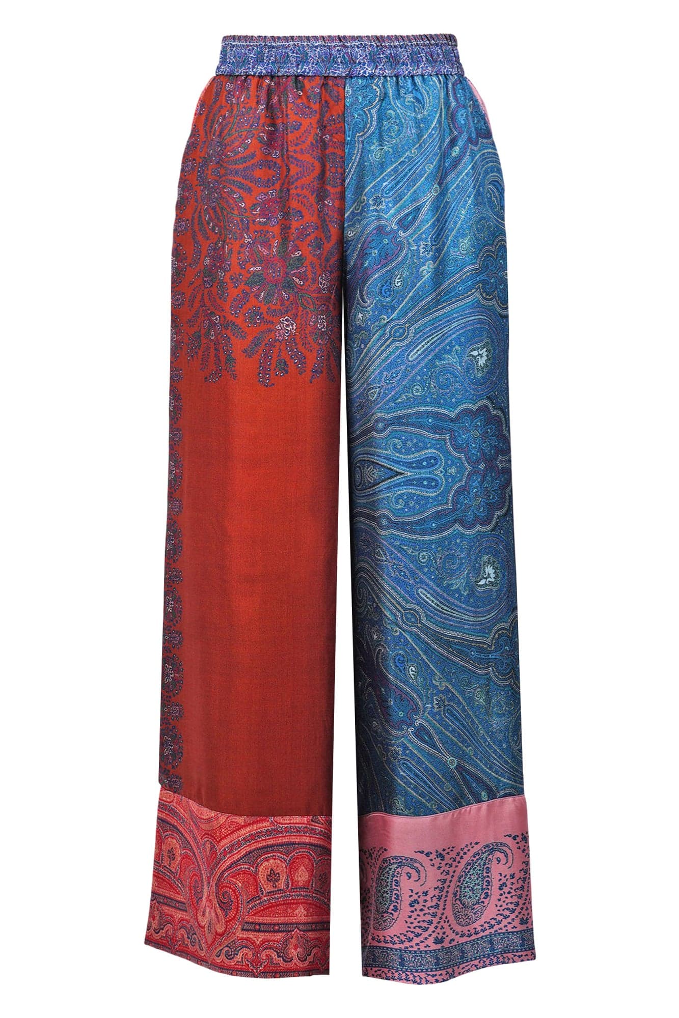 Pierre-louis Mascia - Trousers - 470088 - Blue/Ruggine