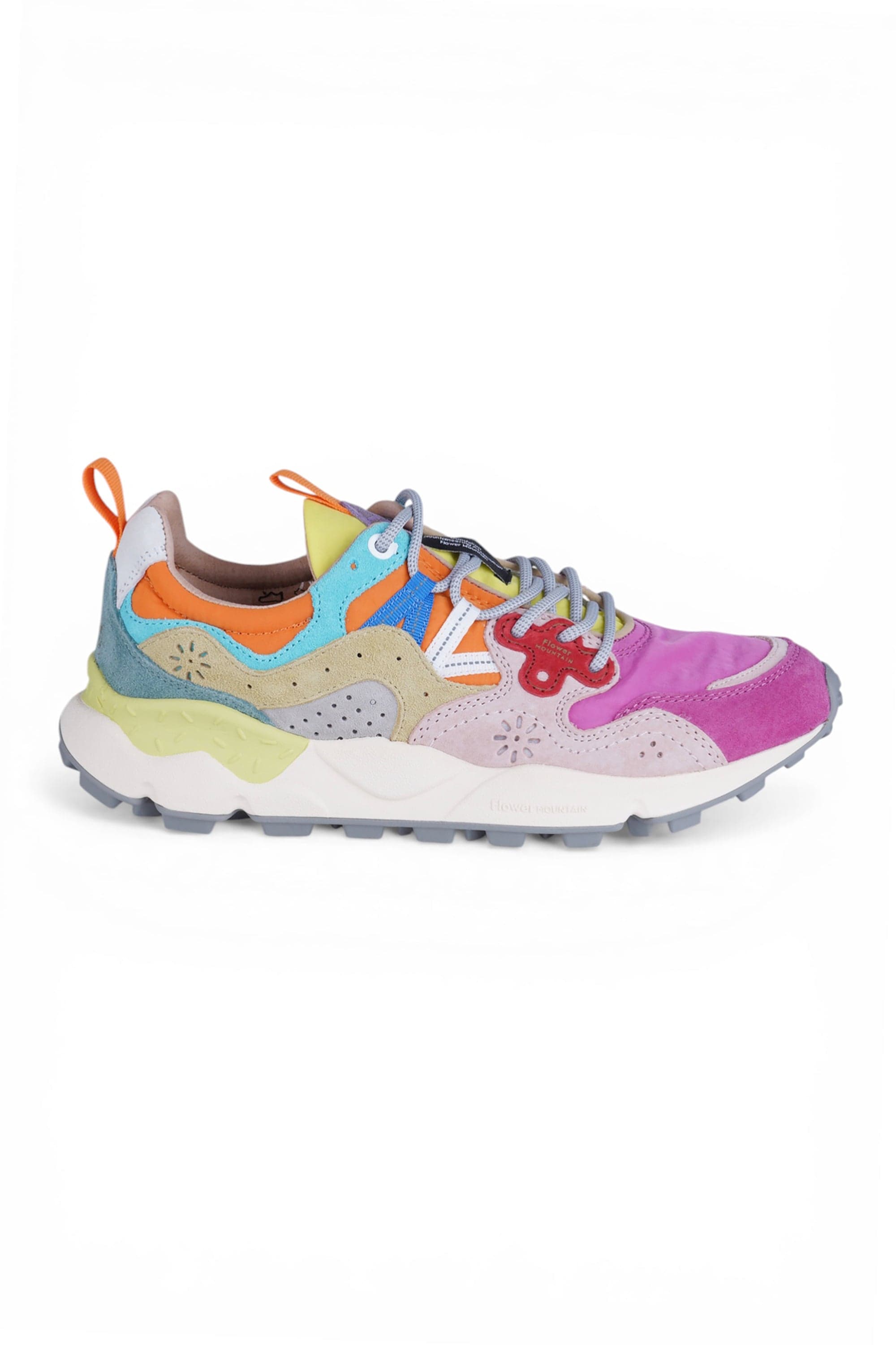 Flower Mountain - sneakers - 470433 - Fuxia/Giallo