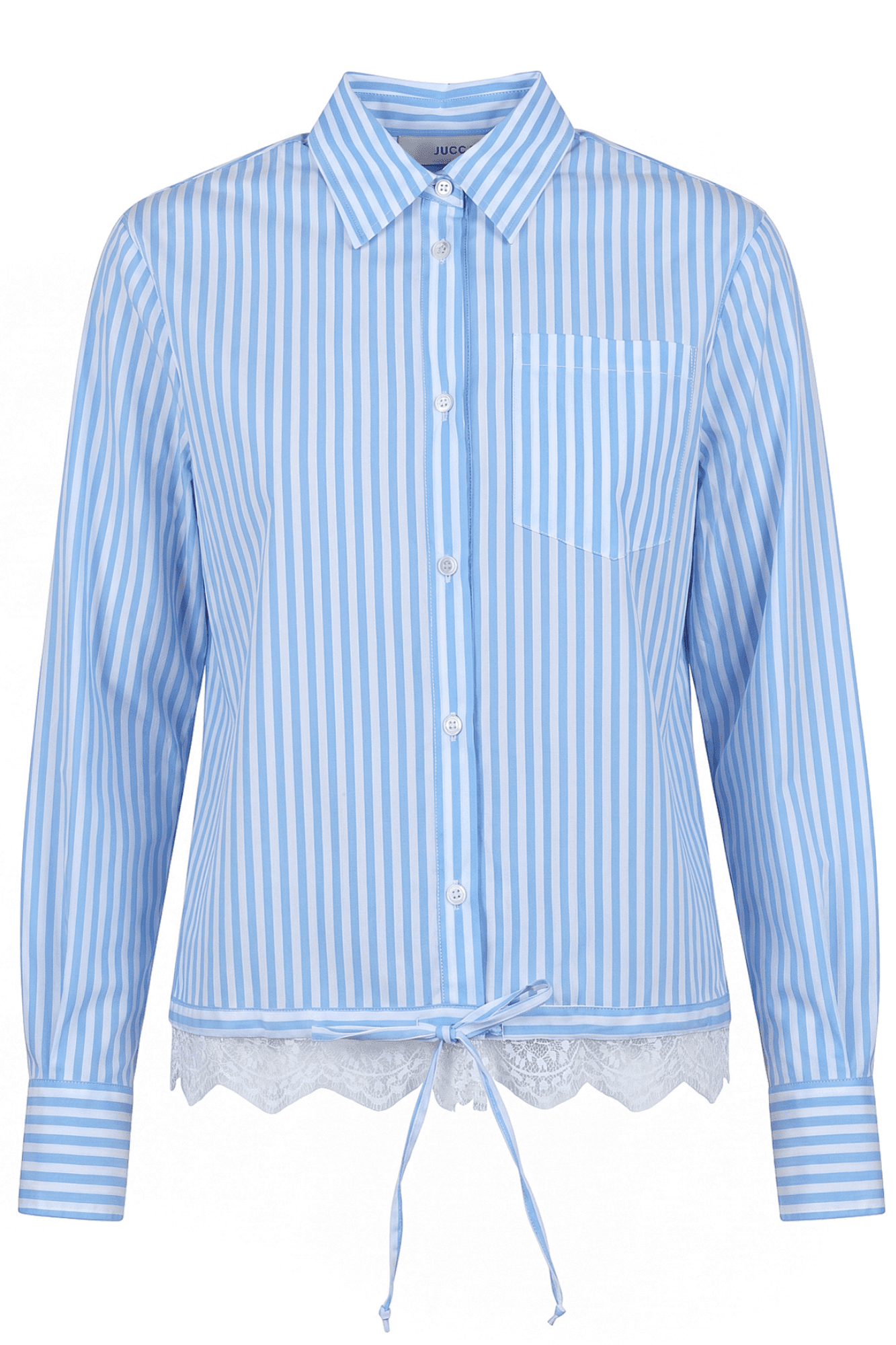 Jucca - Shirt - 471681 - White / Blue