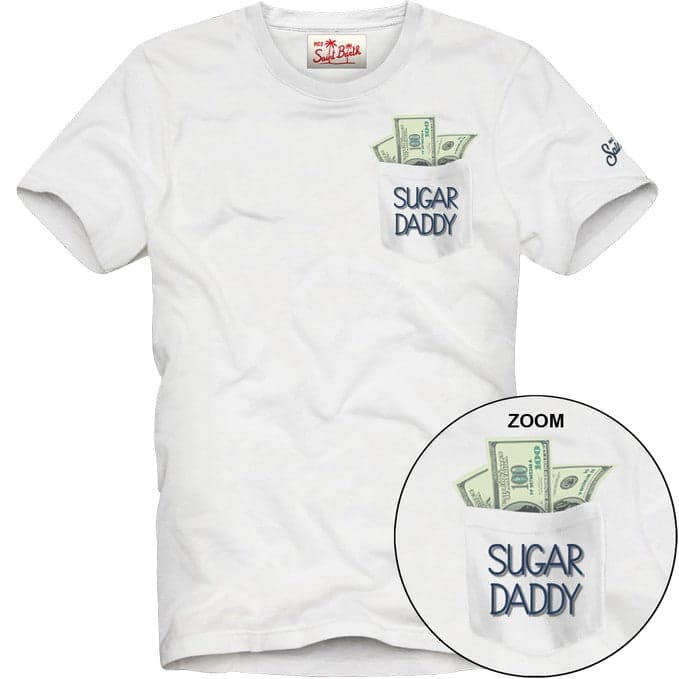 mc2 saint barth T-shirt with pocket and print AUS0001-04394L