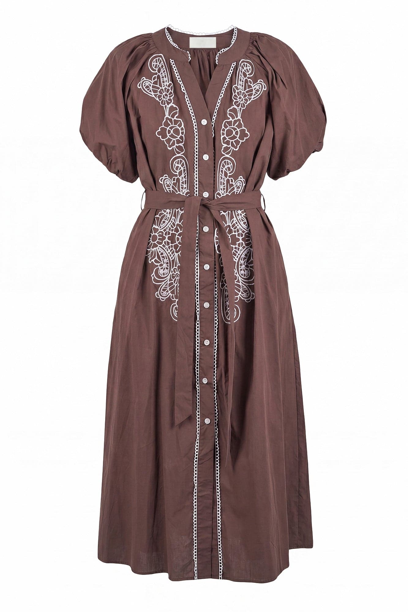 La Femme Blanche - Dress - 471717 - Moka/Bianco