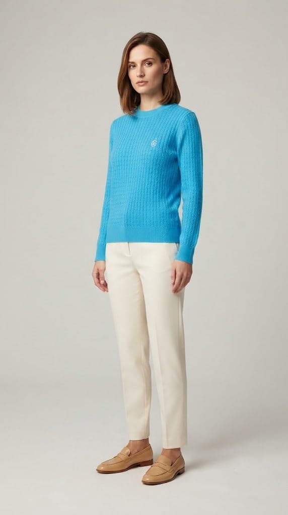 Conte Of Florence knitted collar 6550D001B040