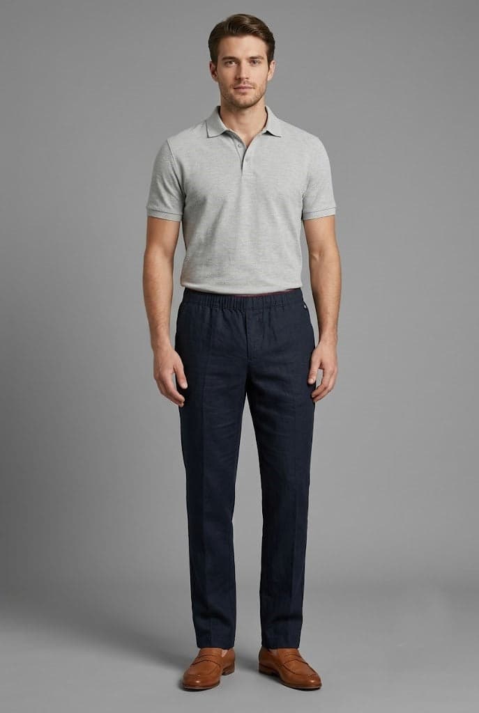 Conte Of Florence Chino trousers 6547U008B044