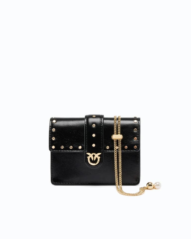 Pinko Portatessere love pocket studs vit. polishe