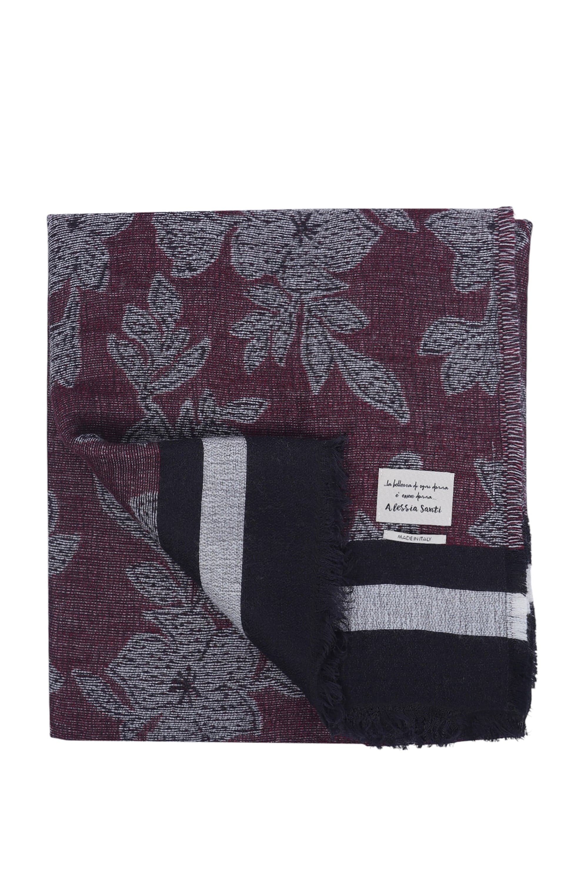 Alessia Santi - Scarf - 480530 - Fantasia Bordeaux