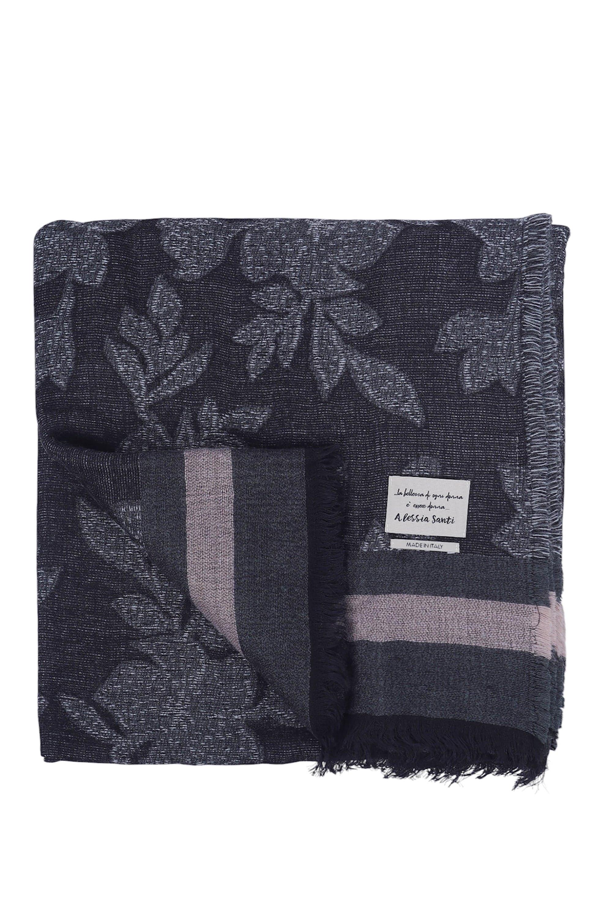 Alessia Santi - Scarf - 480530 - Grey/Black