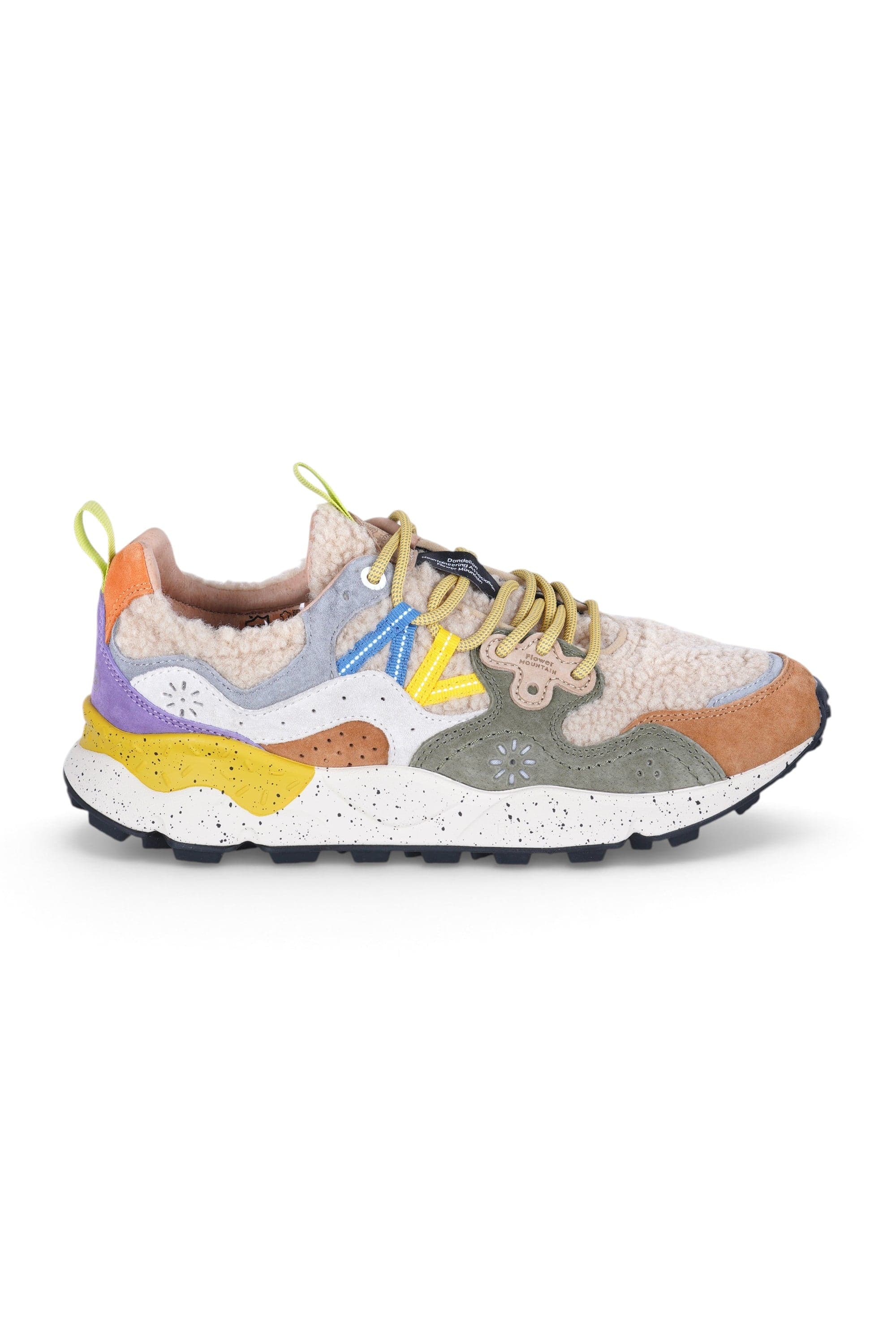 Flower Mountain - sneakers - 480808 - Beige/Verde