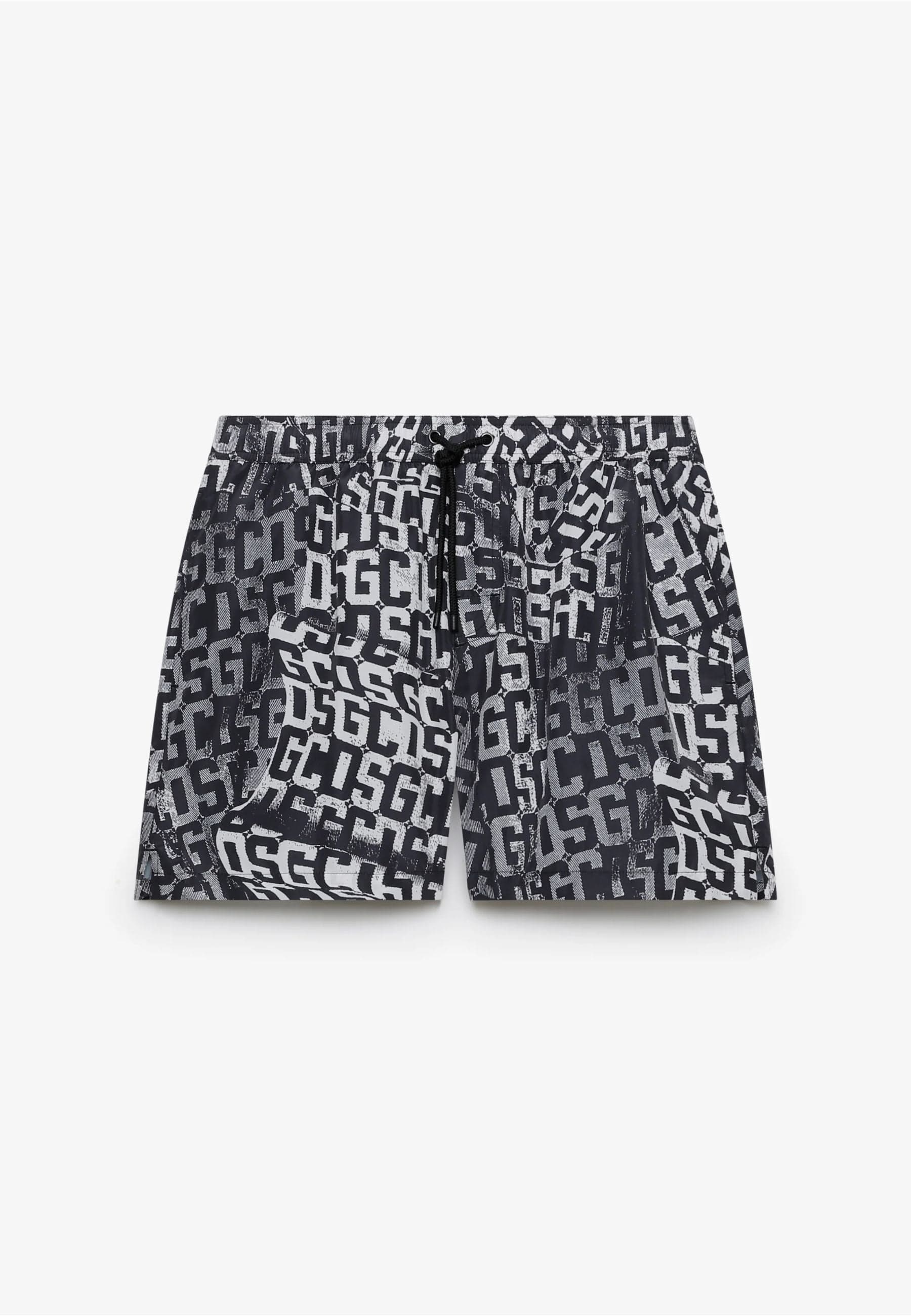 Gcds COSTUM ESSENTIALS MONOGRAM SWIMSHORTS