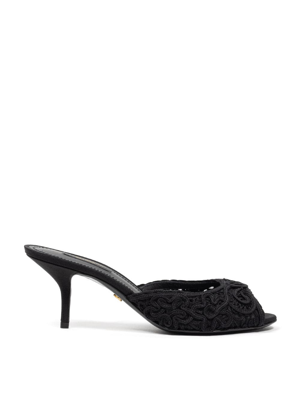 Ciabatta Tacco Embroidery Cordonet Dolce & Gabbana