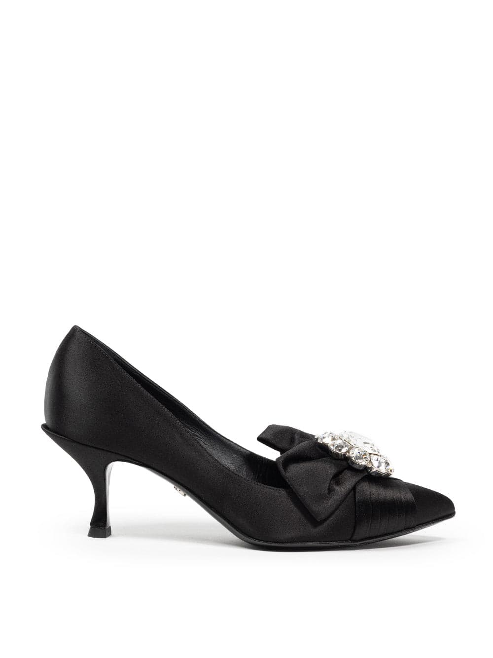 Satin Decollete With Jewel Dolce & Gabbana