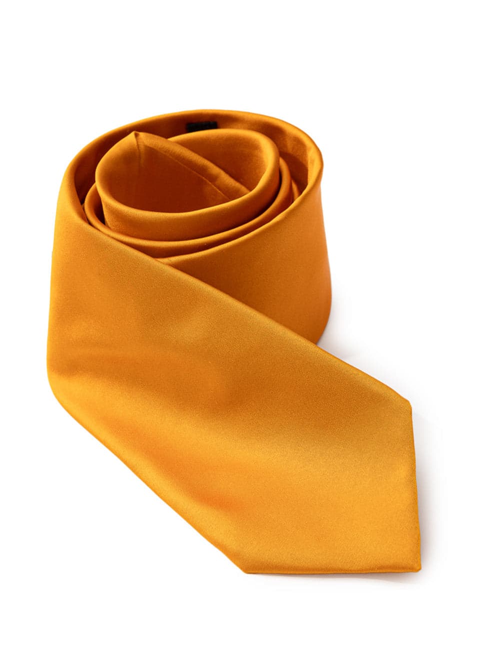 Orange silk tie Dolce & Gabbana