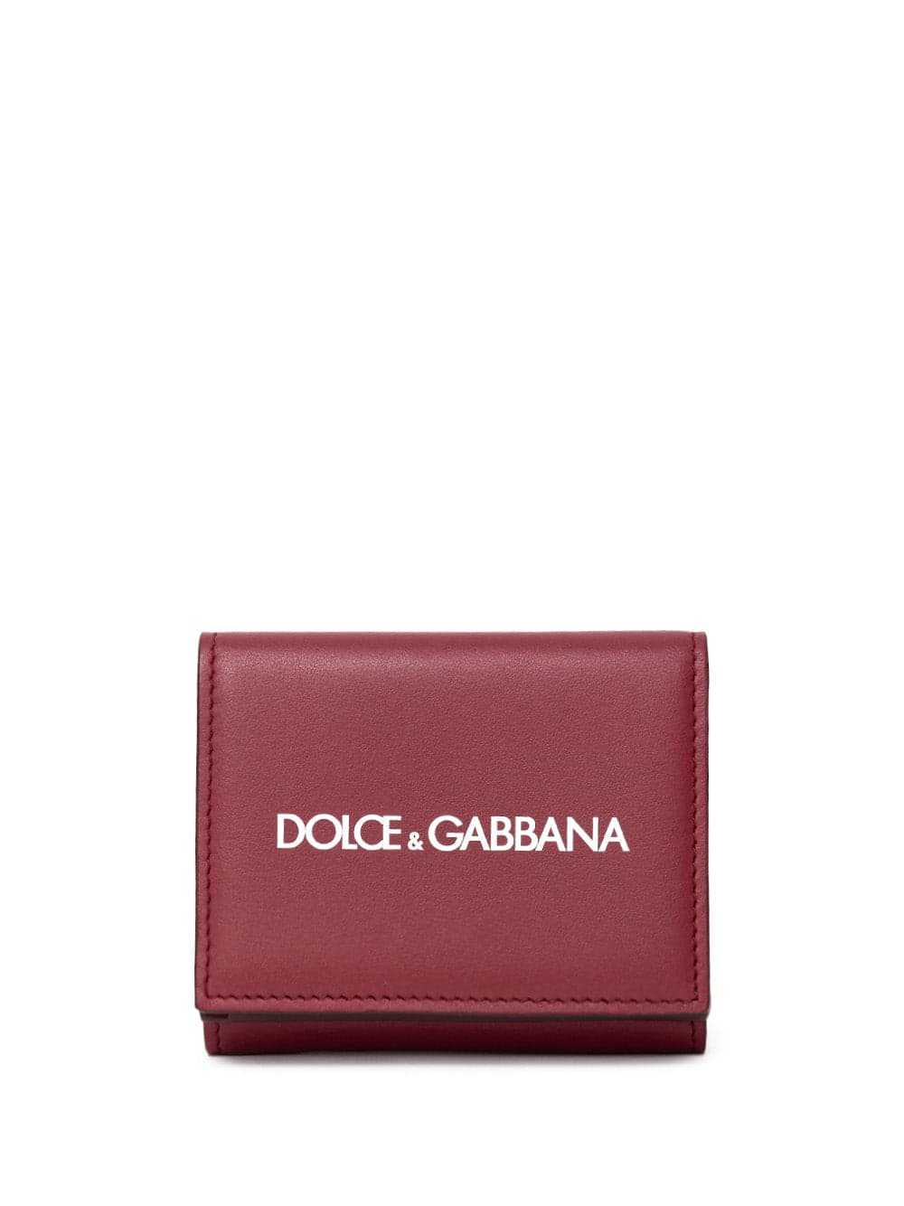 Mini Wallets in Red Leather Dolce & Gabbana