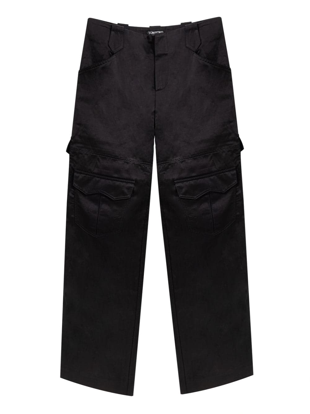Cargo pants in Black Viscose Tom Ford