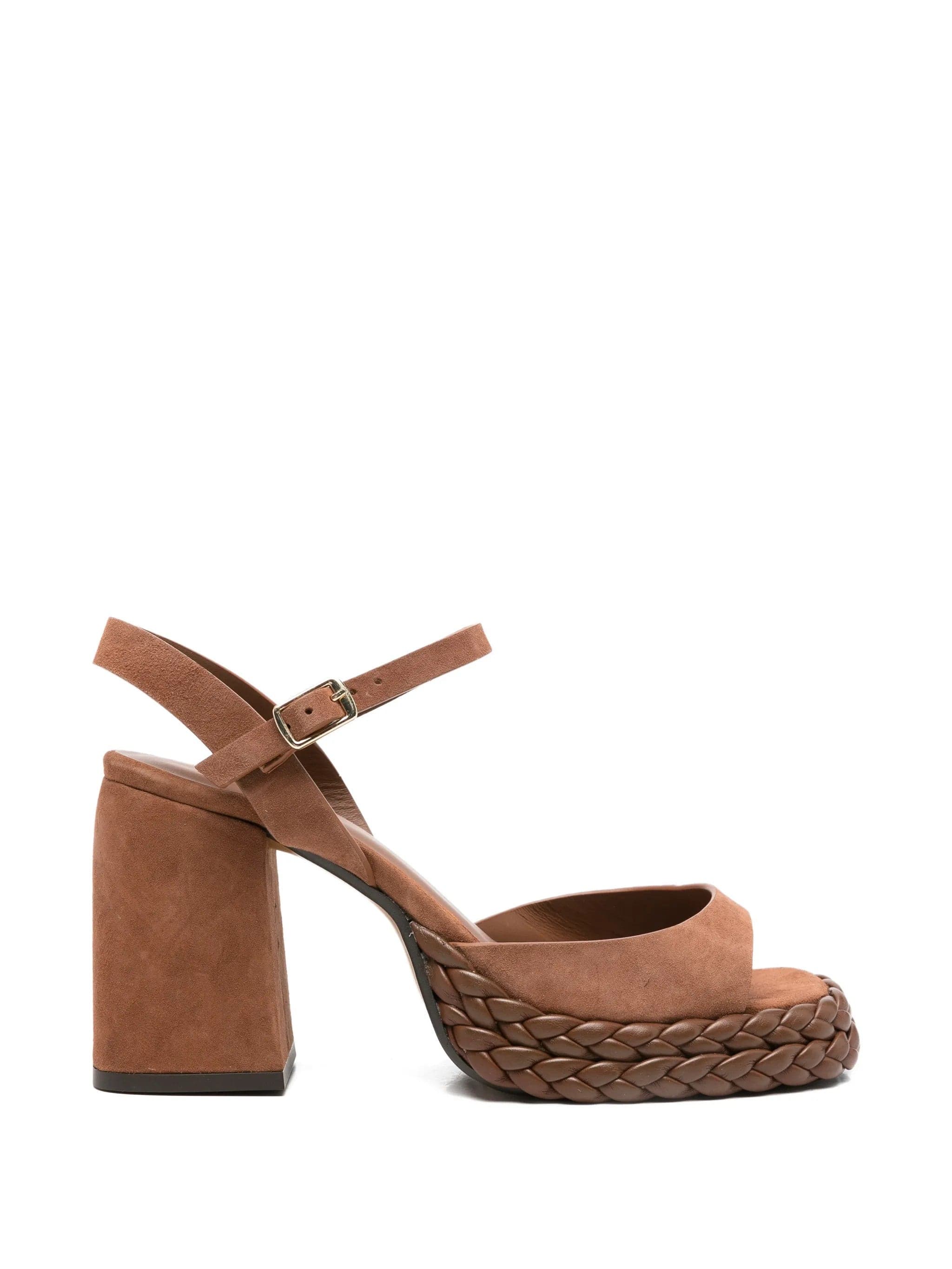 castaner - Elegant Leather and Fabric Sandals