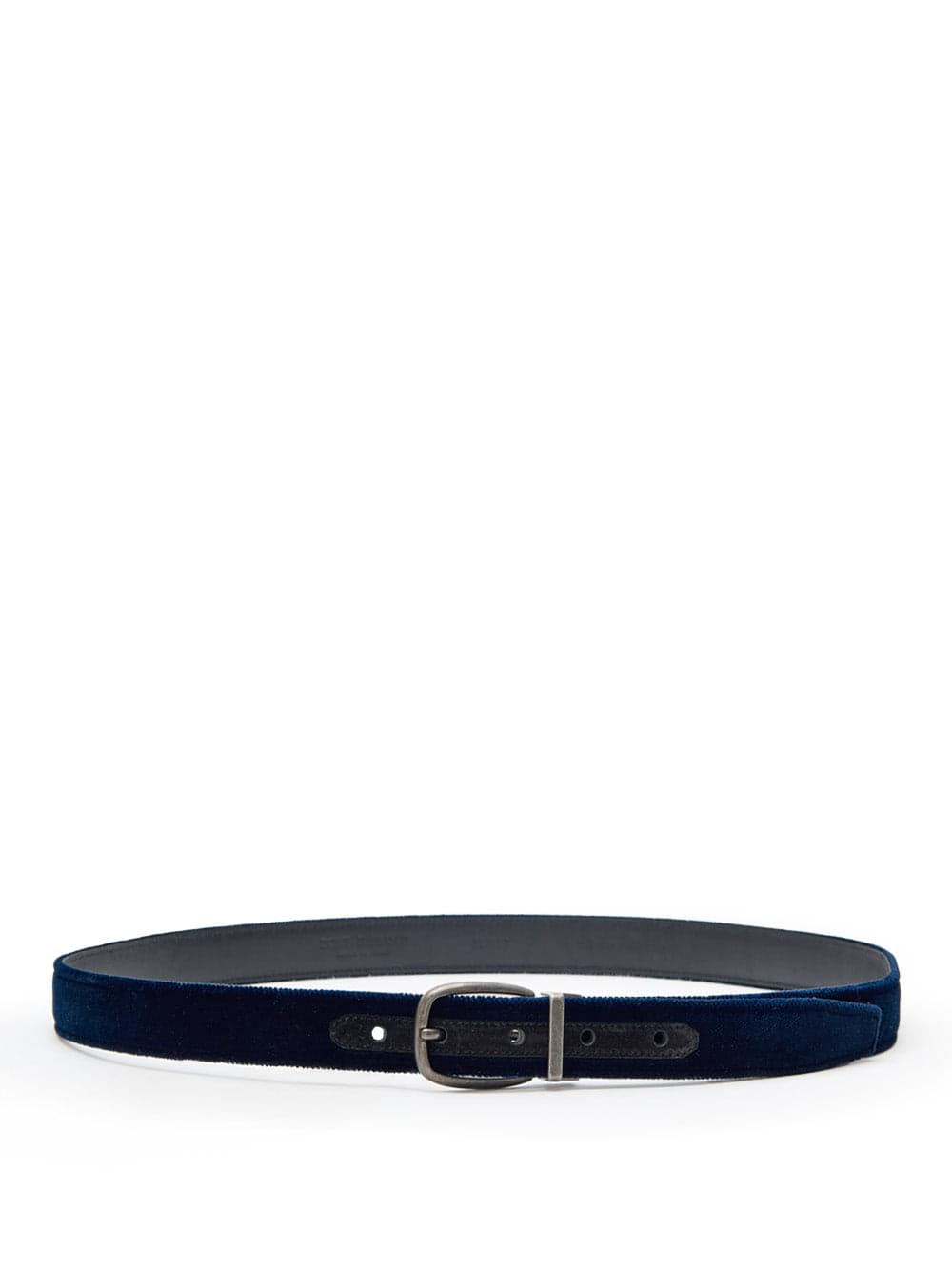 Dark Blue Suede Belt Dolce & Gabbana