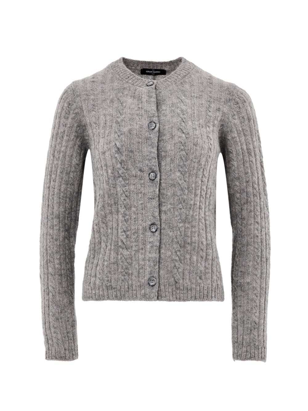 Cardigan with Grey Treck Working Gran Sasso