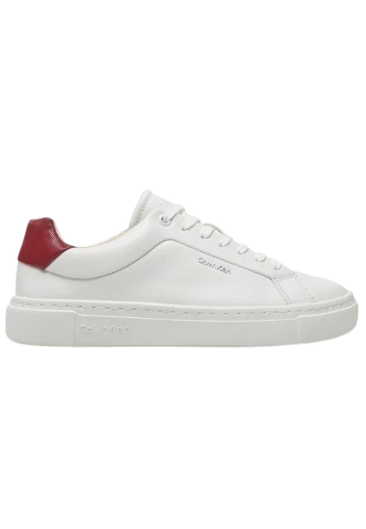 Calvin Klein Sneakers cupsole lace up W/ml lth