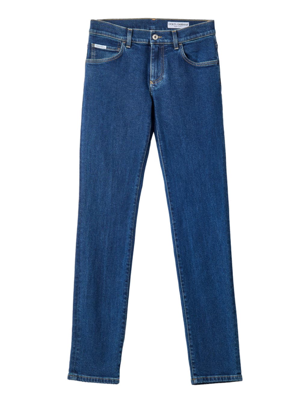 Jeans Skinny Five Pockets in Blue Dolce & Gabbana