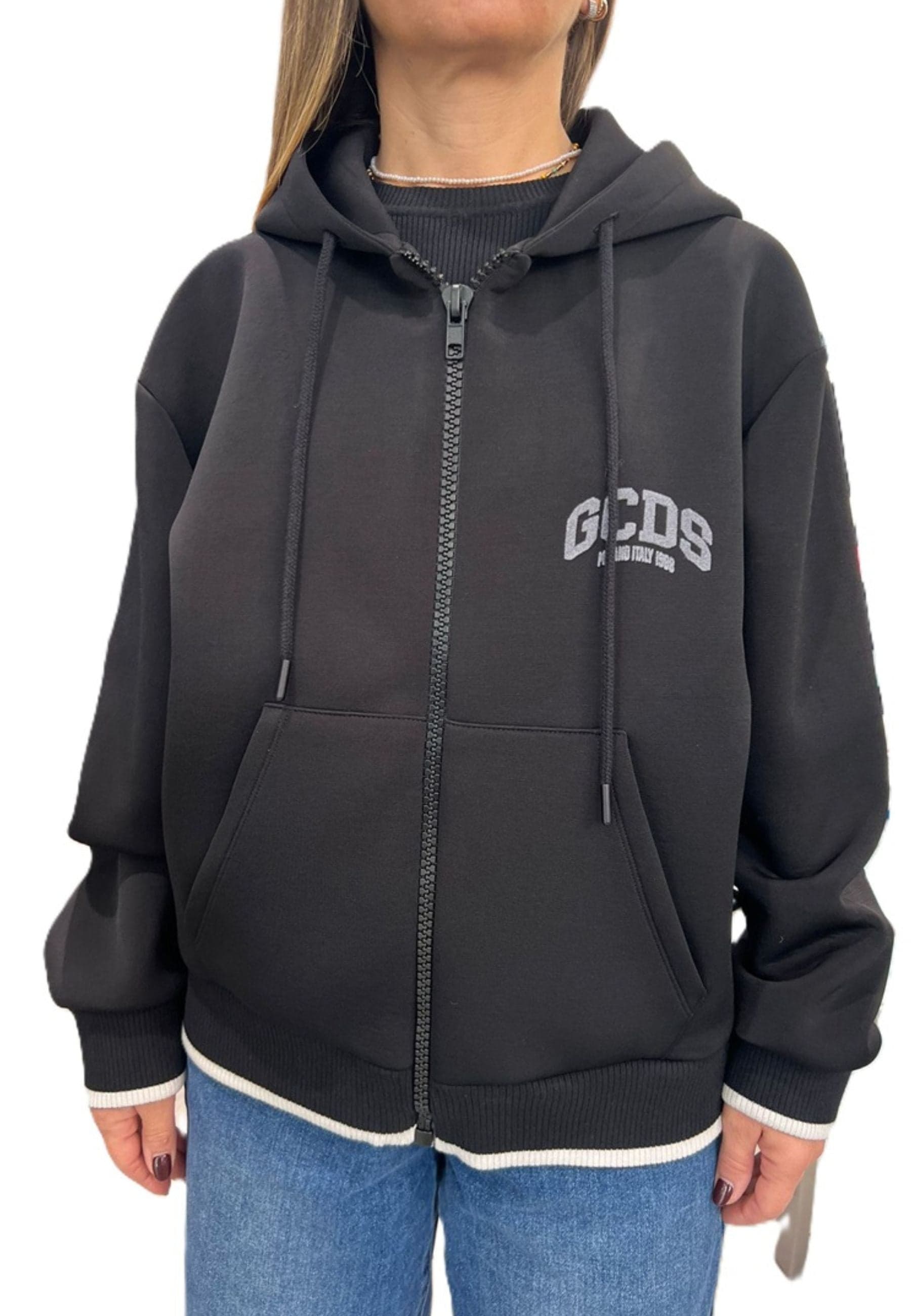 Gcds trouba full zip hoodie