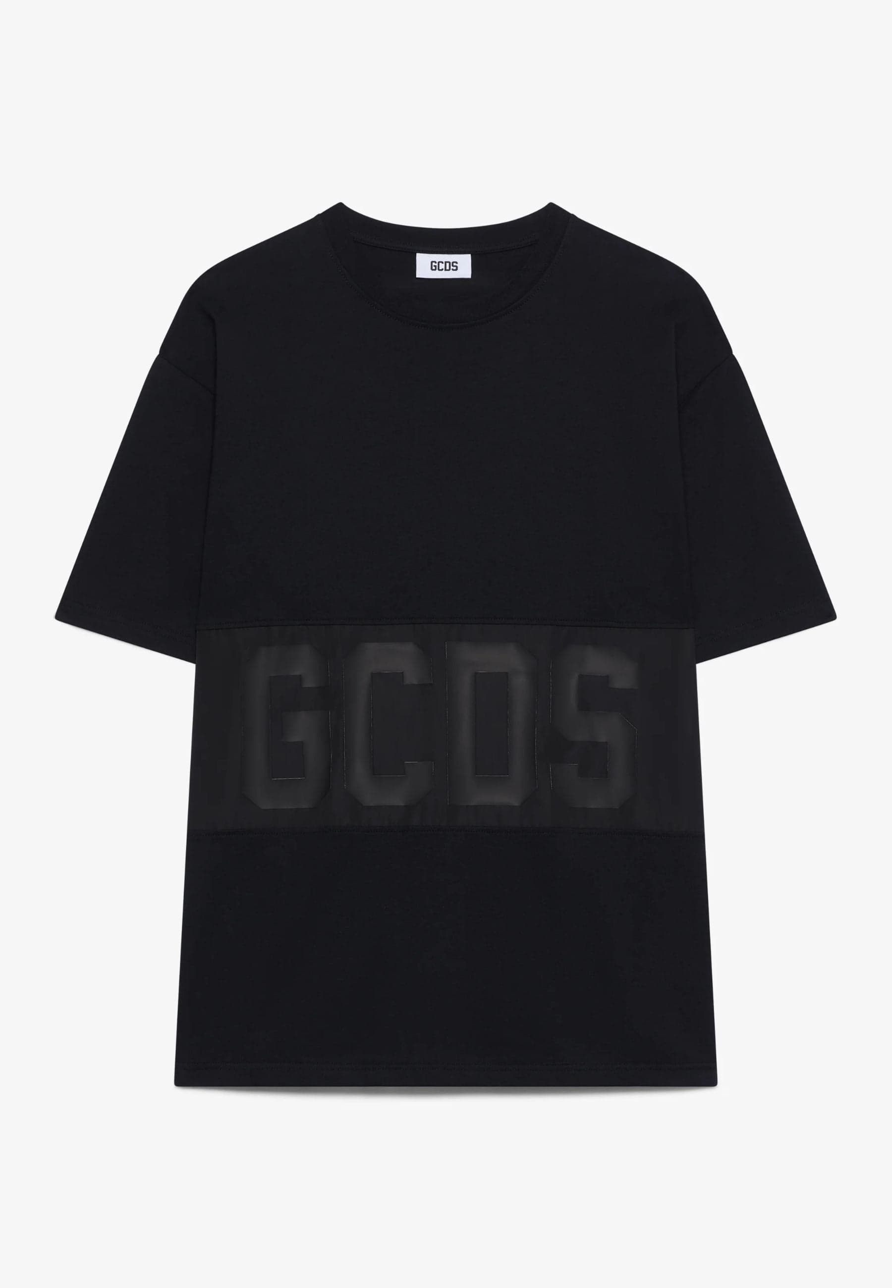 Gcds T-shirt band logo tonal loose ss T-shirt